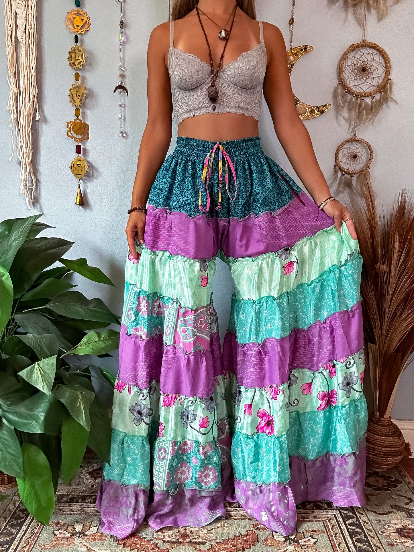 LUNA TIERED PANTS (TALL)