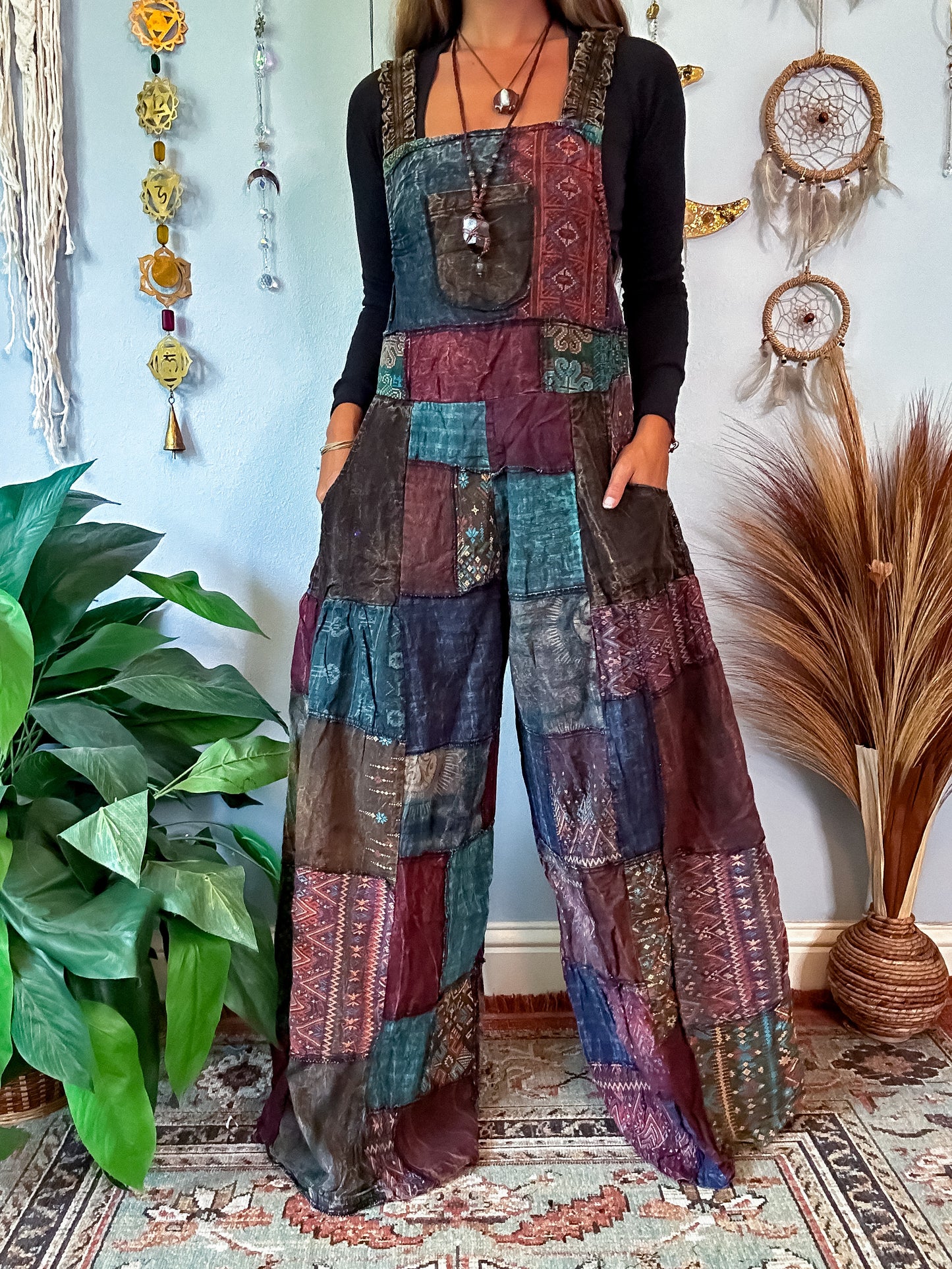 WOODLAND OVERALLS - EARTH TONED