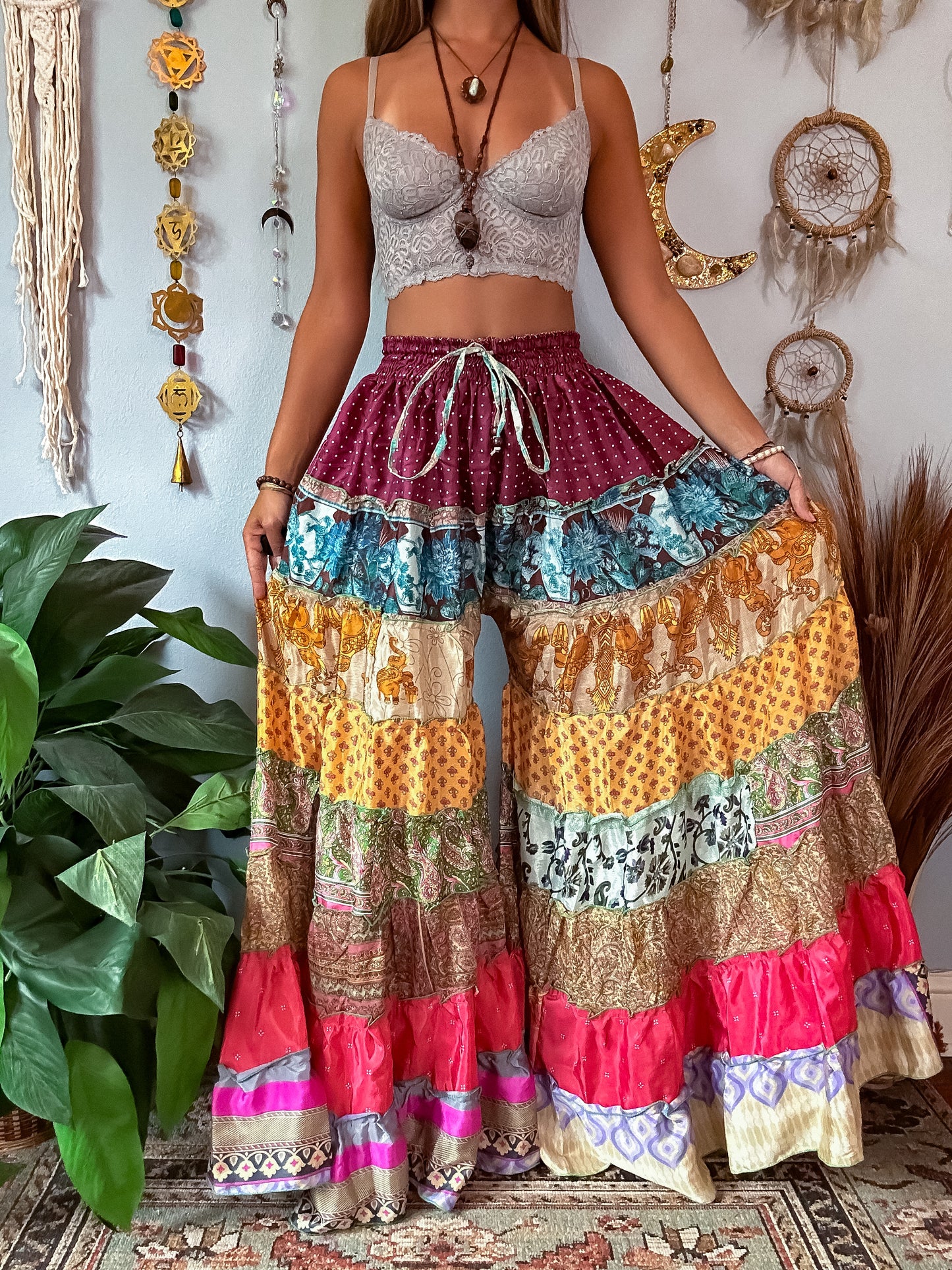 LUNA TIERED PANTS (TALL)
