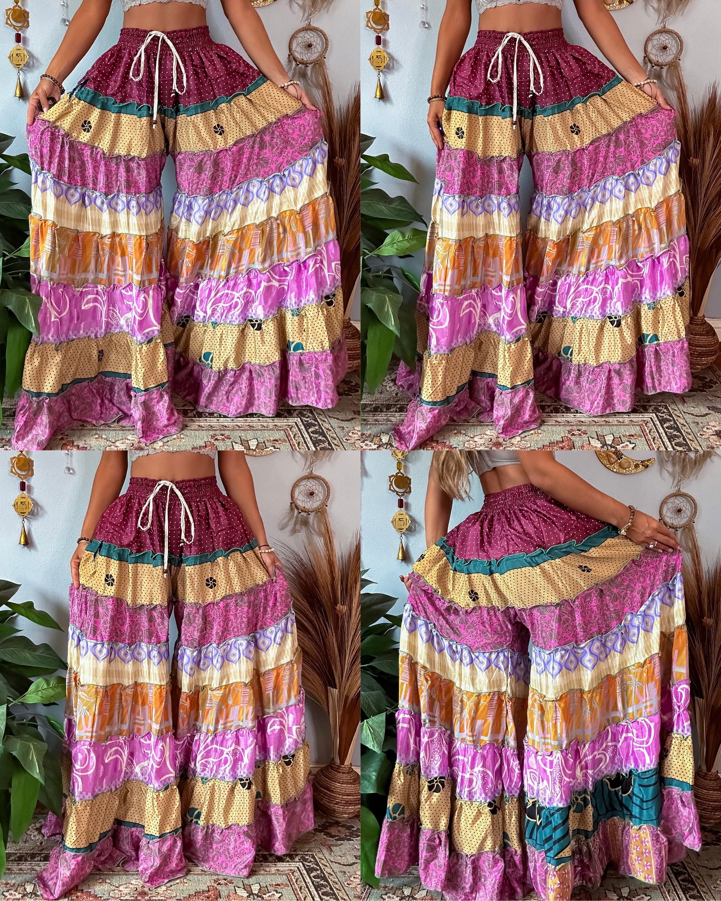 LUNA TIERED PANTS (TALL)