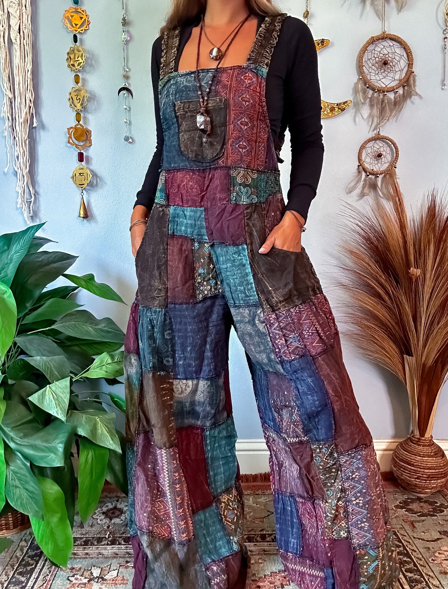 WOODLAND OVERALLS - EARTH TONED