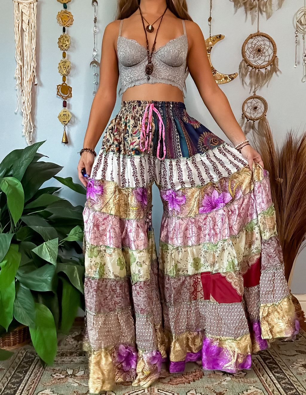 LUNA TIERED PANTS main image 0