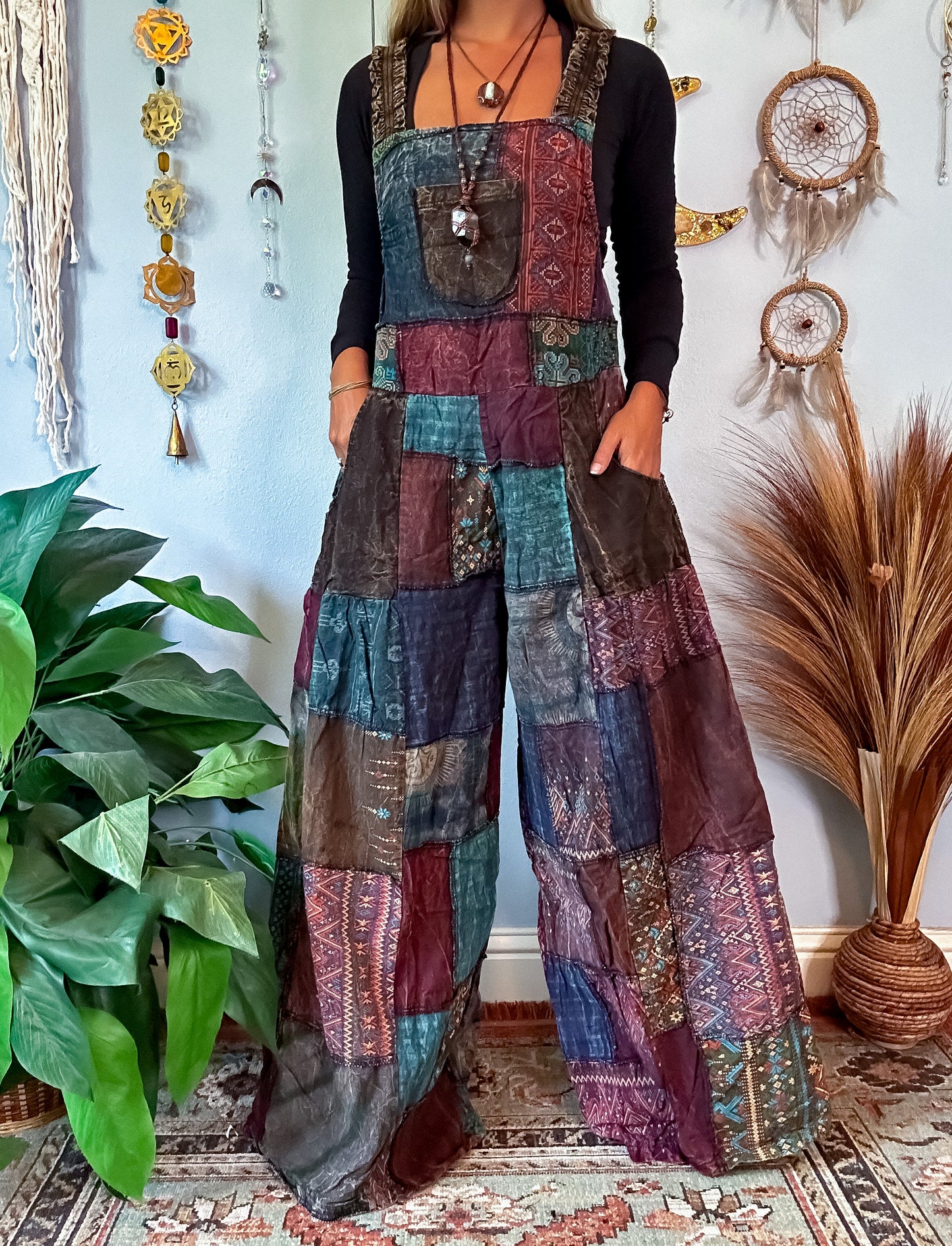 WOODLAND OVERALLS - EARTH TONED