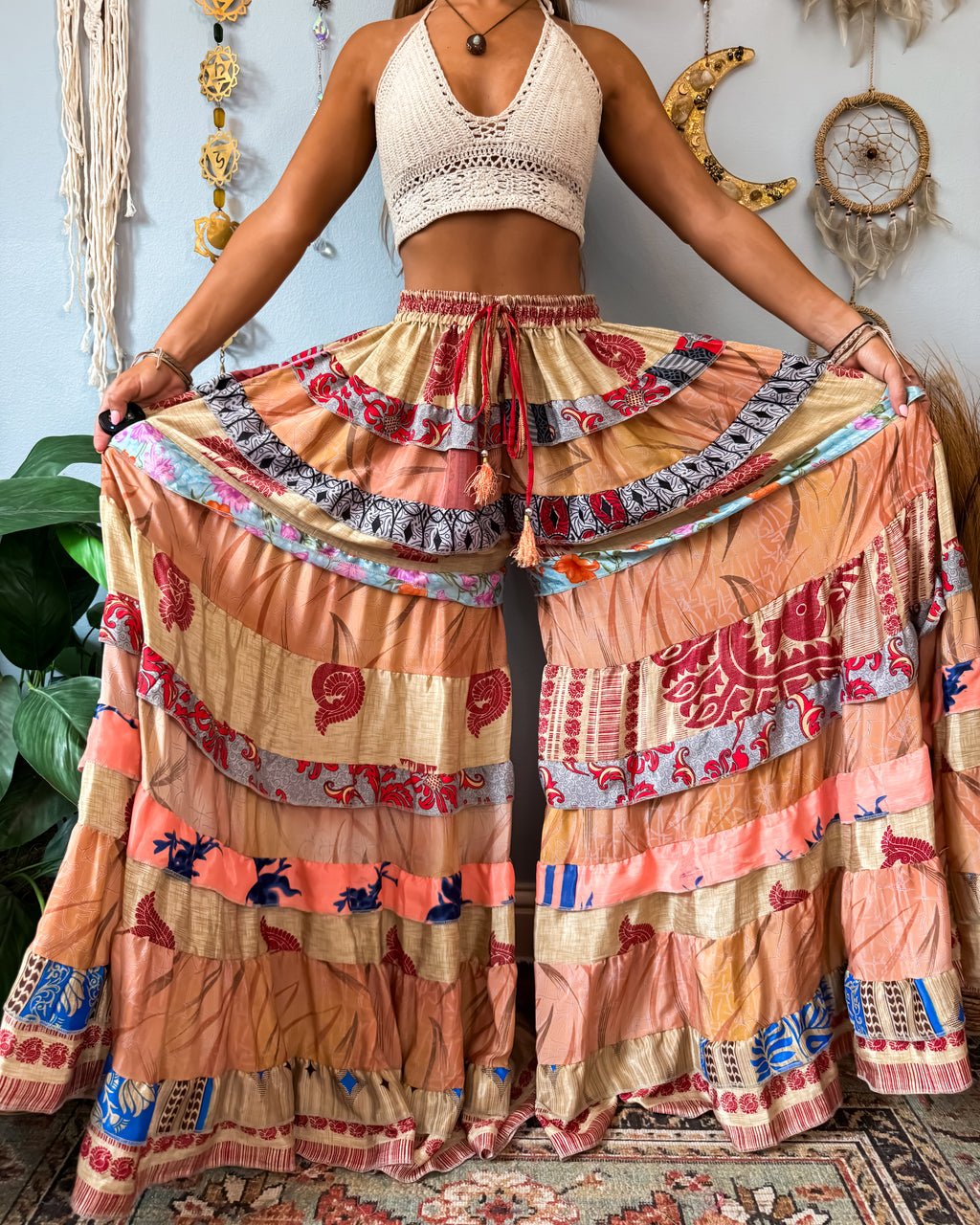 LUNA TIERED PANTS (goddess+)