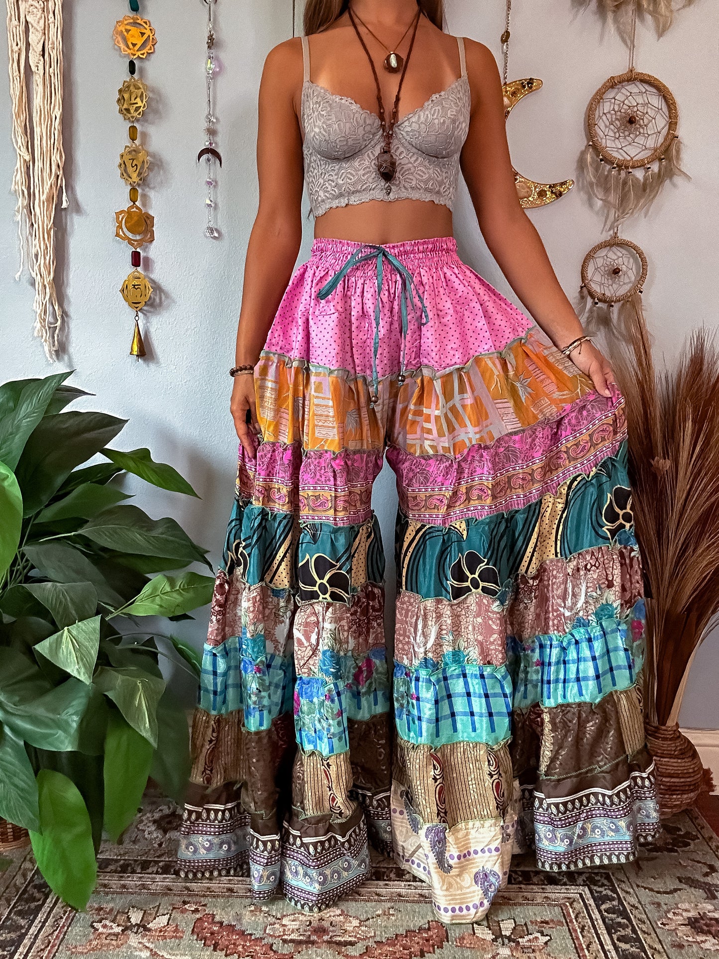 LUNA TIERED PANTS (TALL)