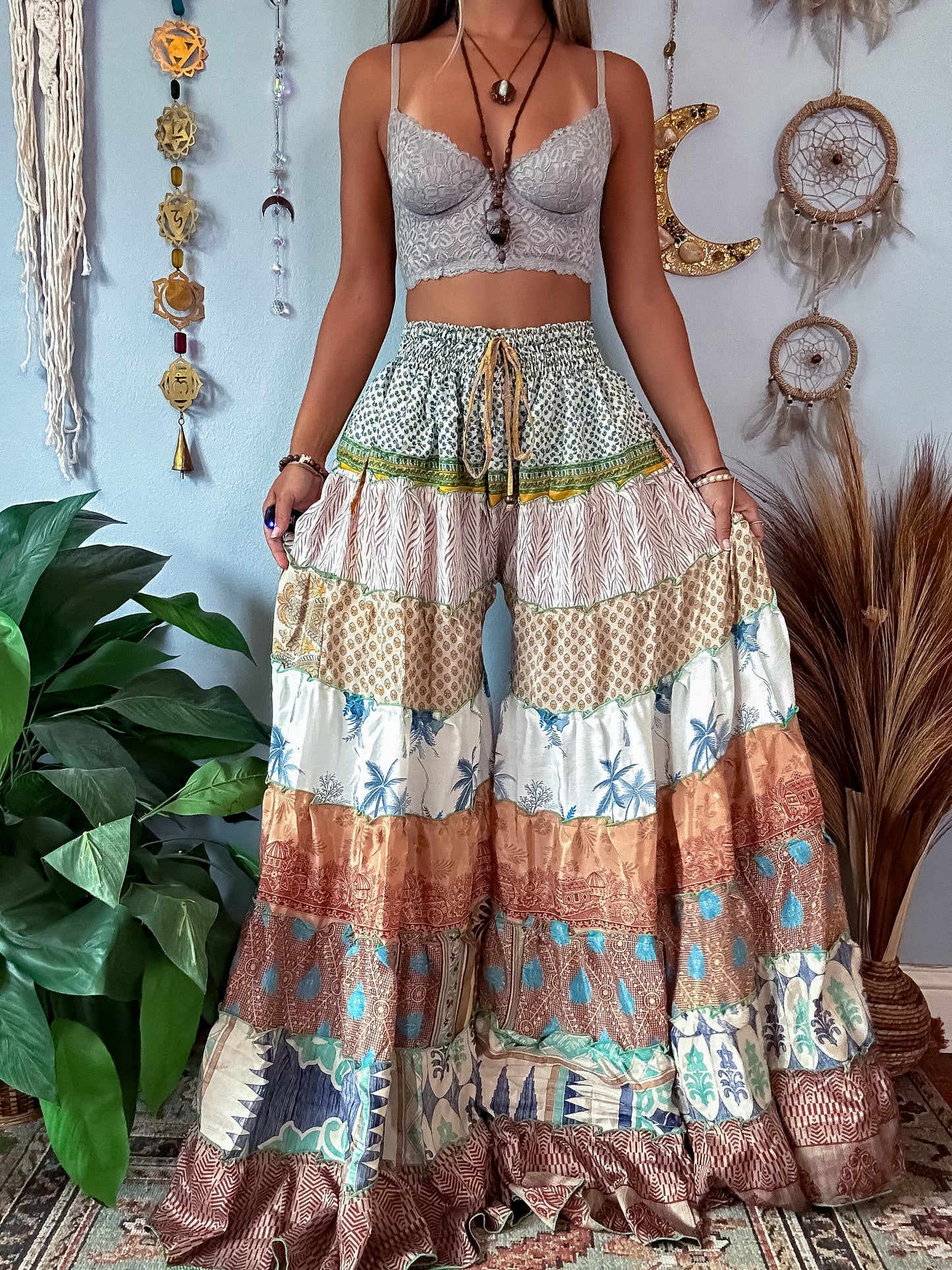 LUNA TIERED PANTS (TALL)