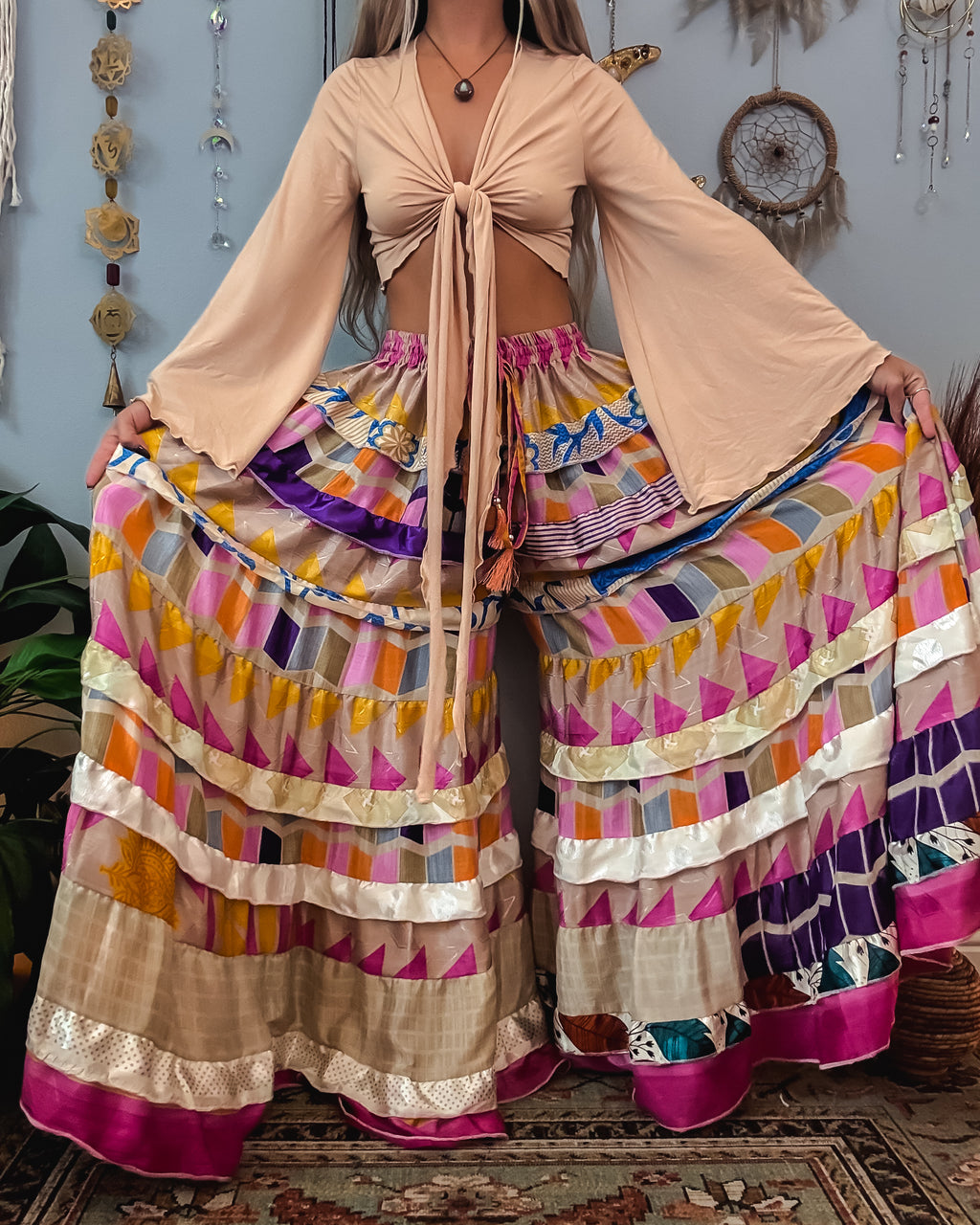 LUNA TIERED PANTS (TALL)
