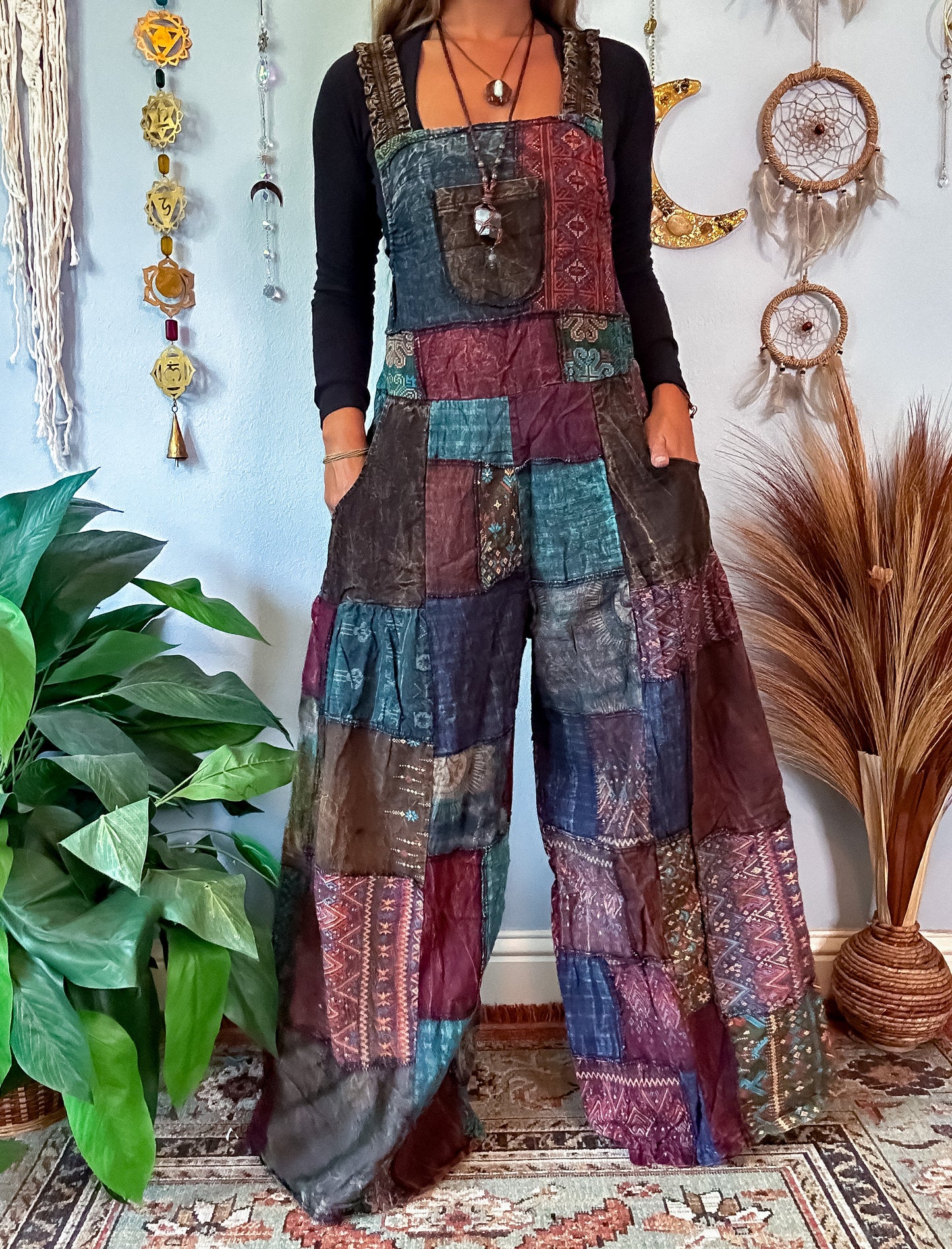 WOODLAND OVERALLS - EARTH TONED
