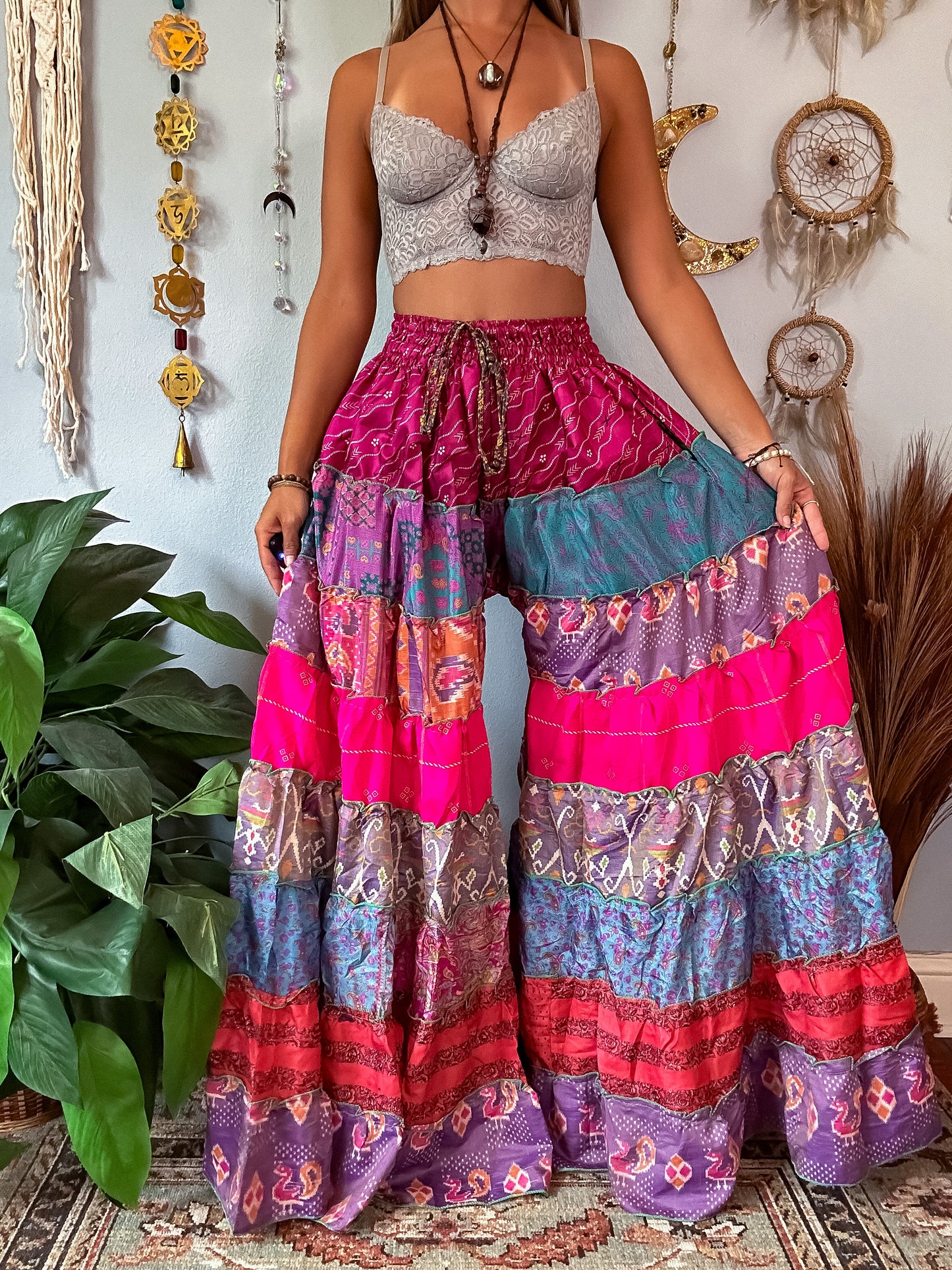 LUNA TIERED PANTS (TALL)