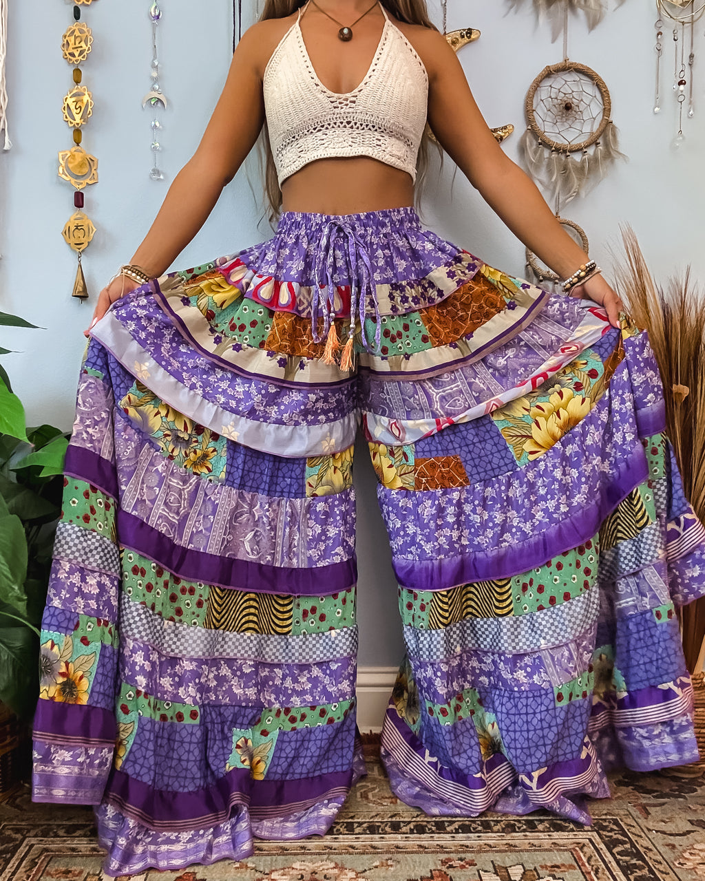 LUNA TIERED PANTS (goddess+)