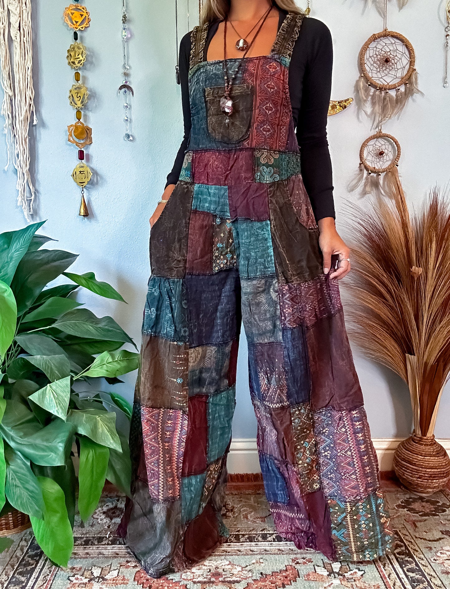 WOODLAND OVERALLS - EARTH TONED