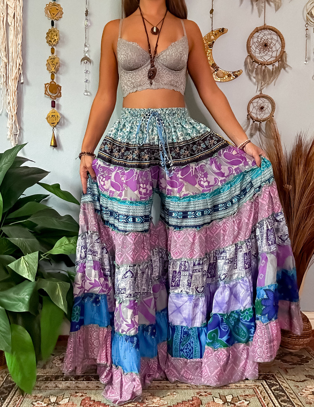 LUNA TIERED PANTS (TALL)