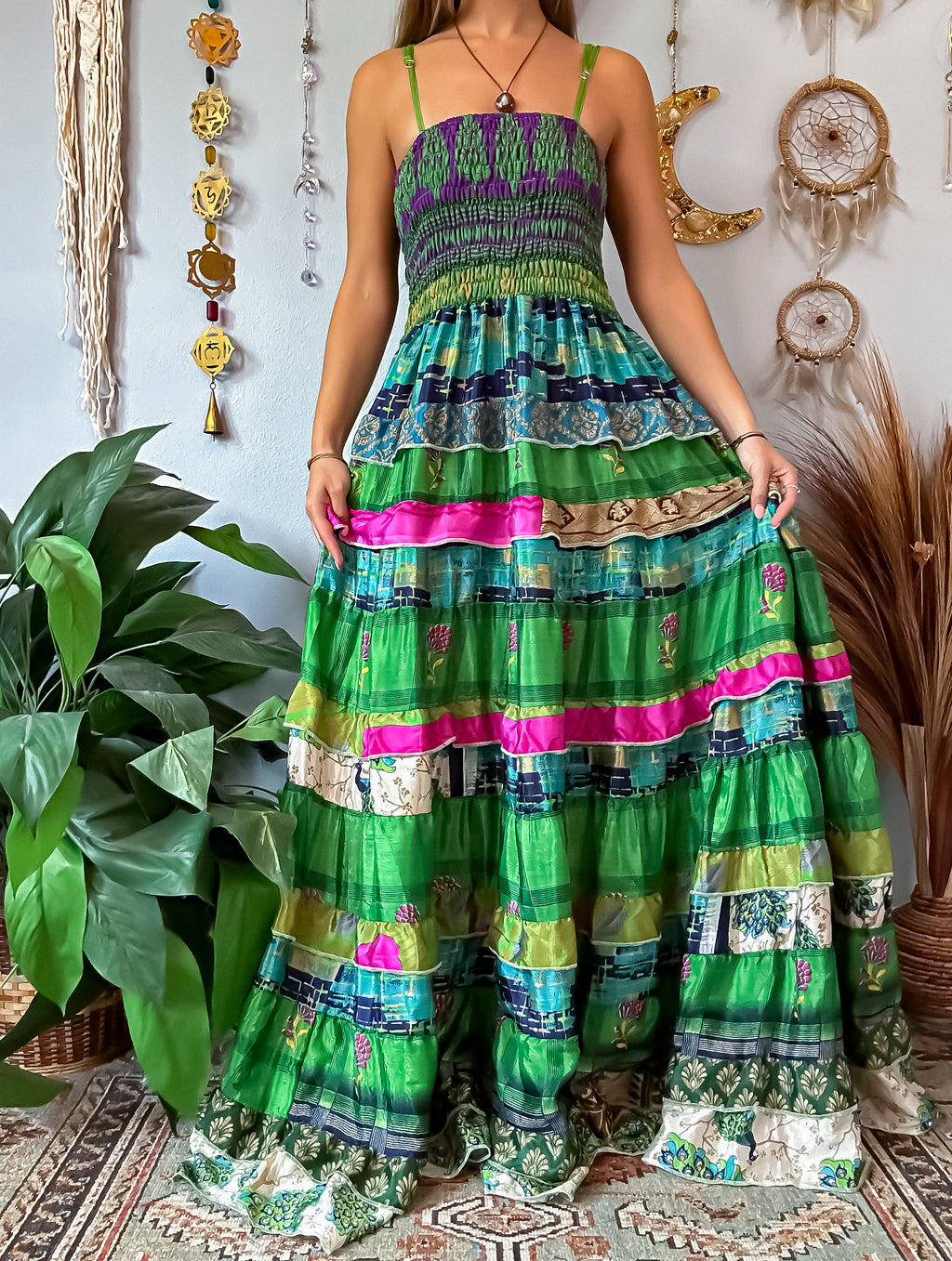 LUNA TIERED DRESS