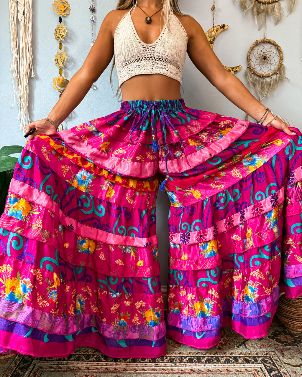 LUNA TIERED PANTS main image 1