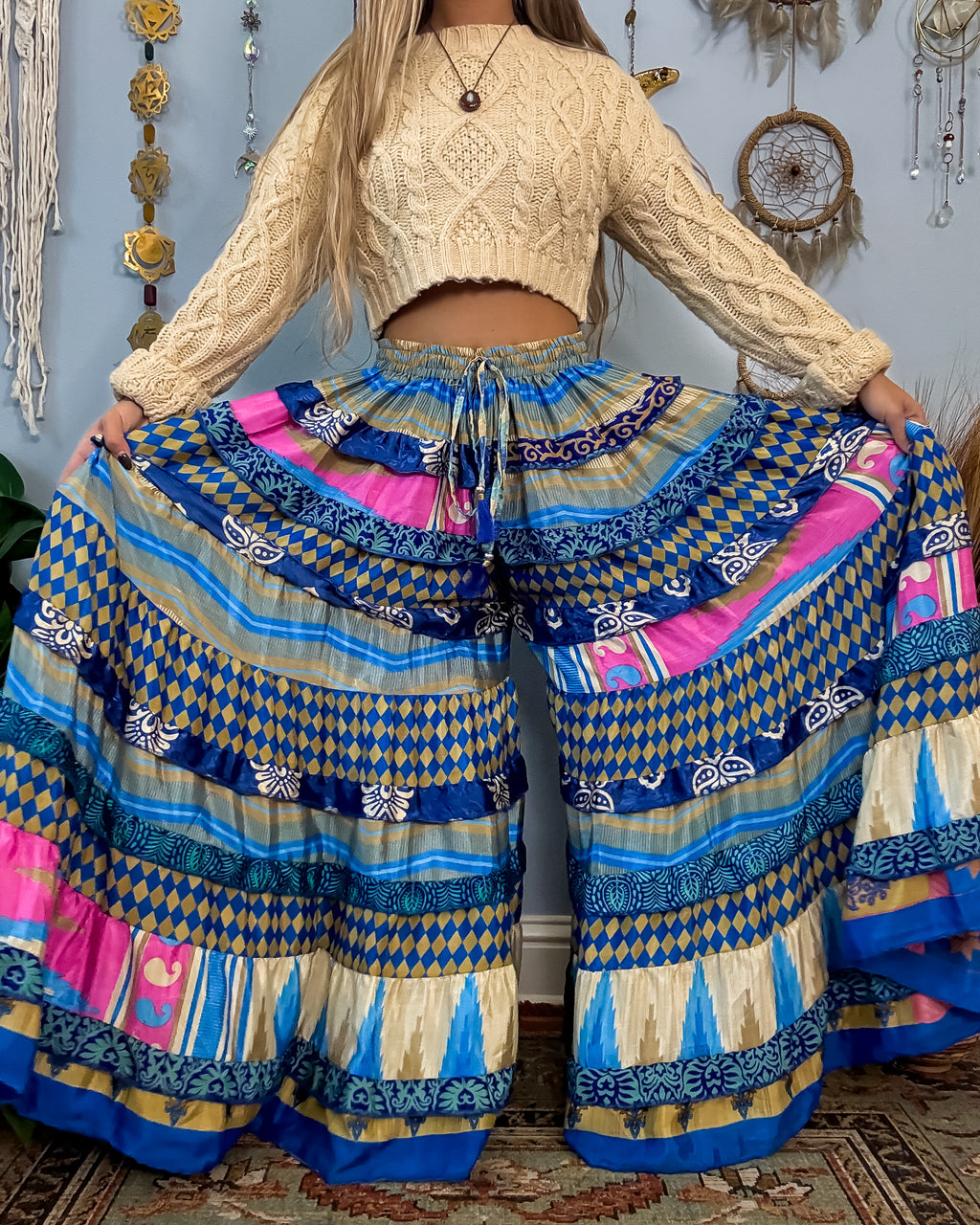 LUNA TIERED PANTS (GODDESS)