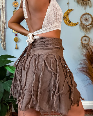 EMRYN WRAP SKIRT