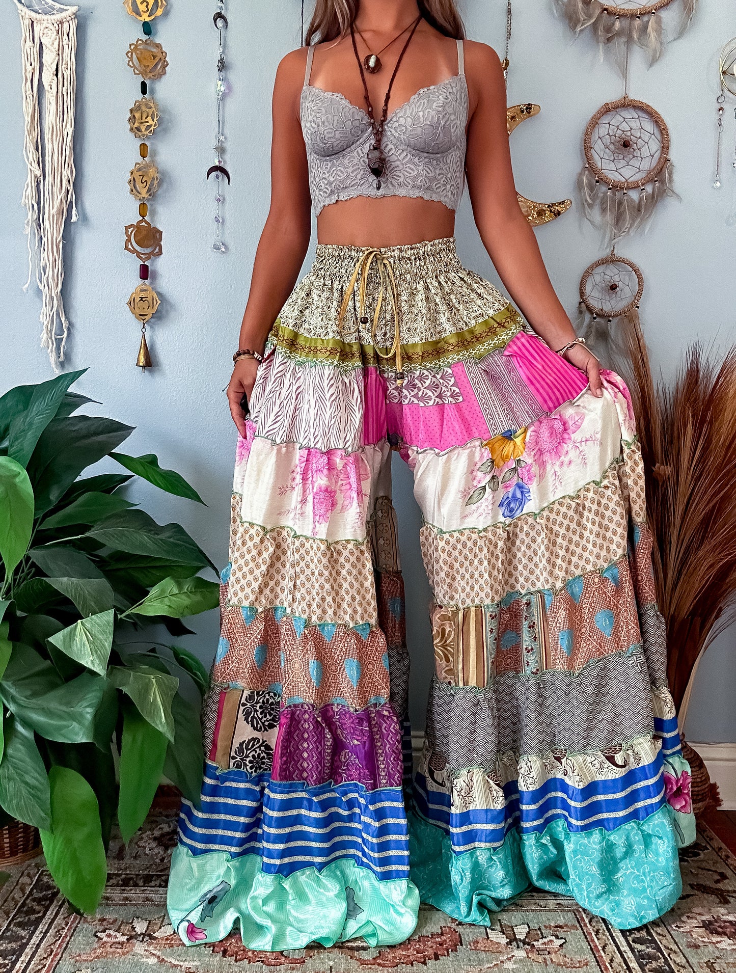 LUNA TIERED PANTS (TALL)