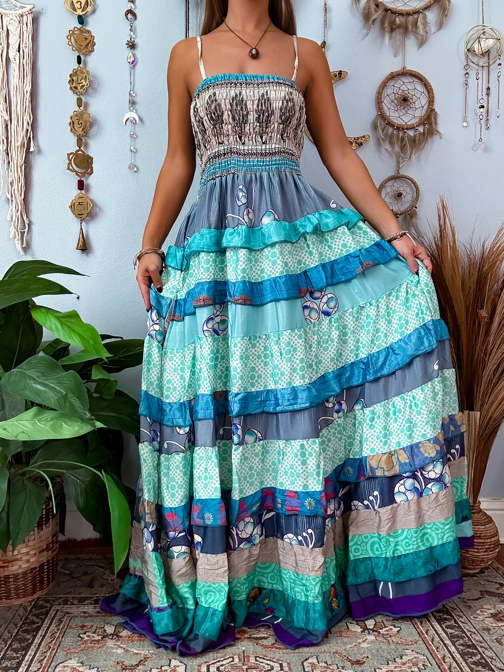 LUNA TIERED DRESS
