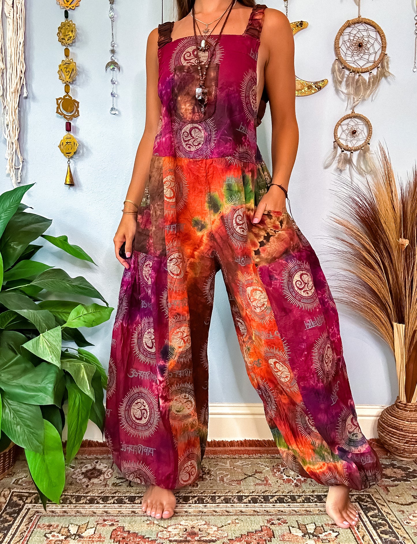 OMARI HAREM OVERALLS