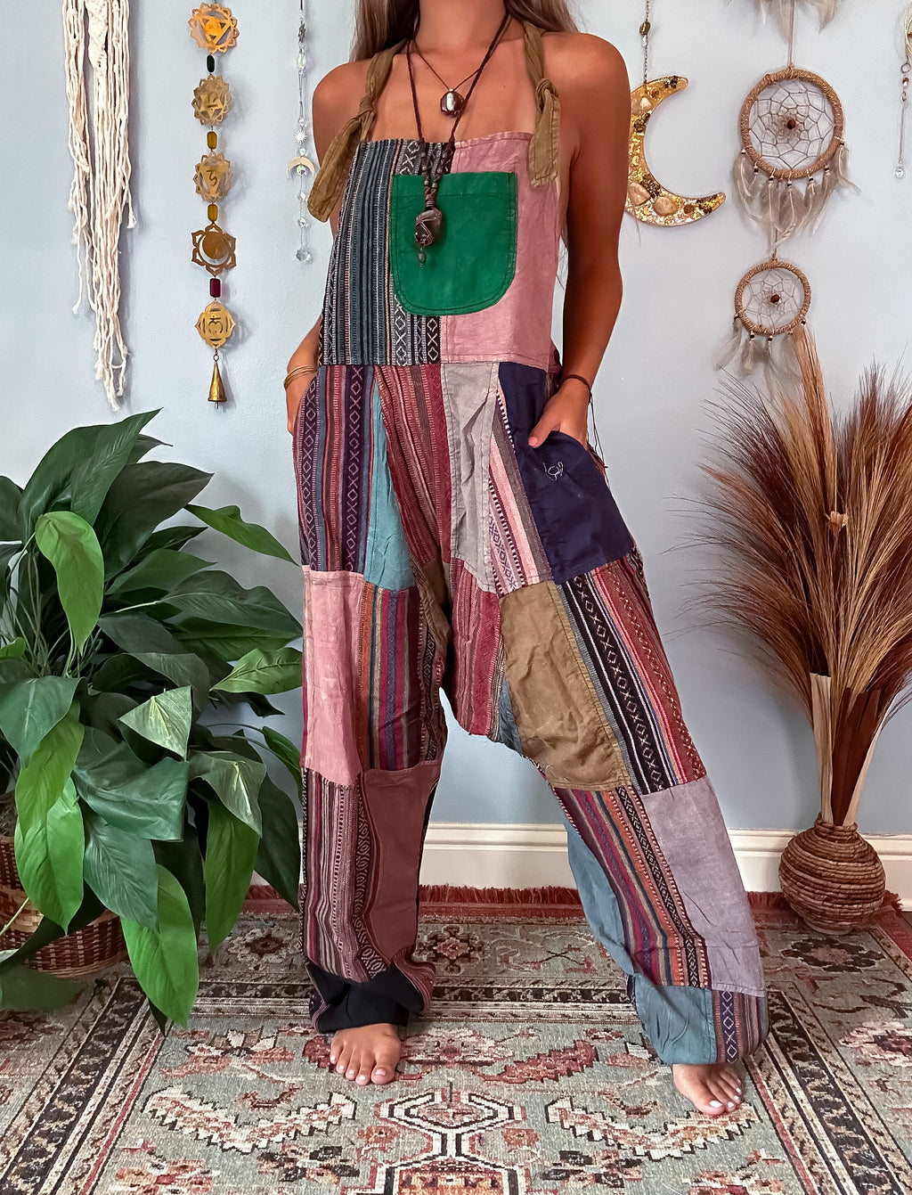 MILA OVERALLS - EARTH