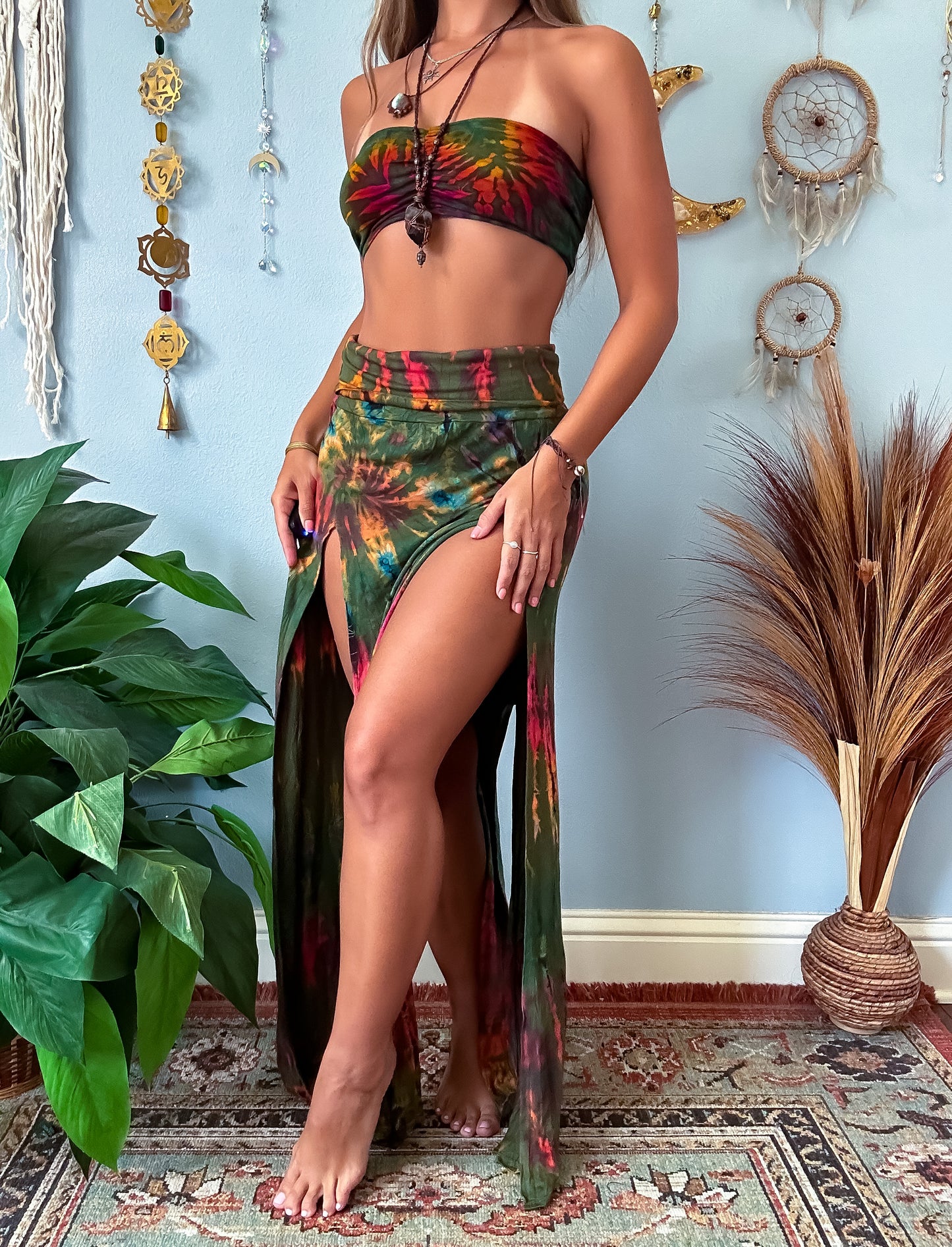 DIXIE SPLIT LET SKIRT