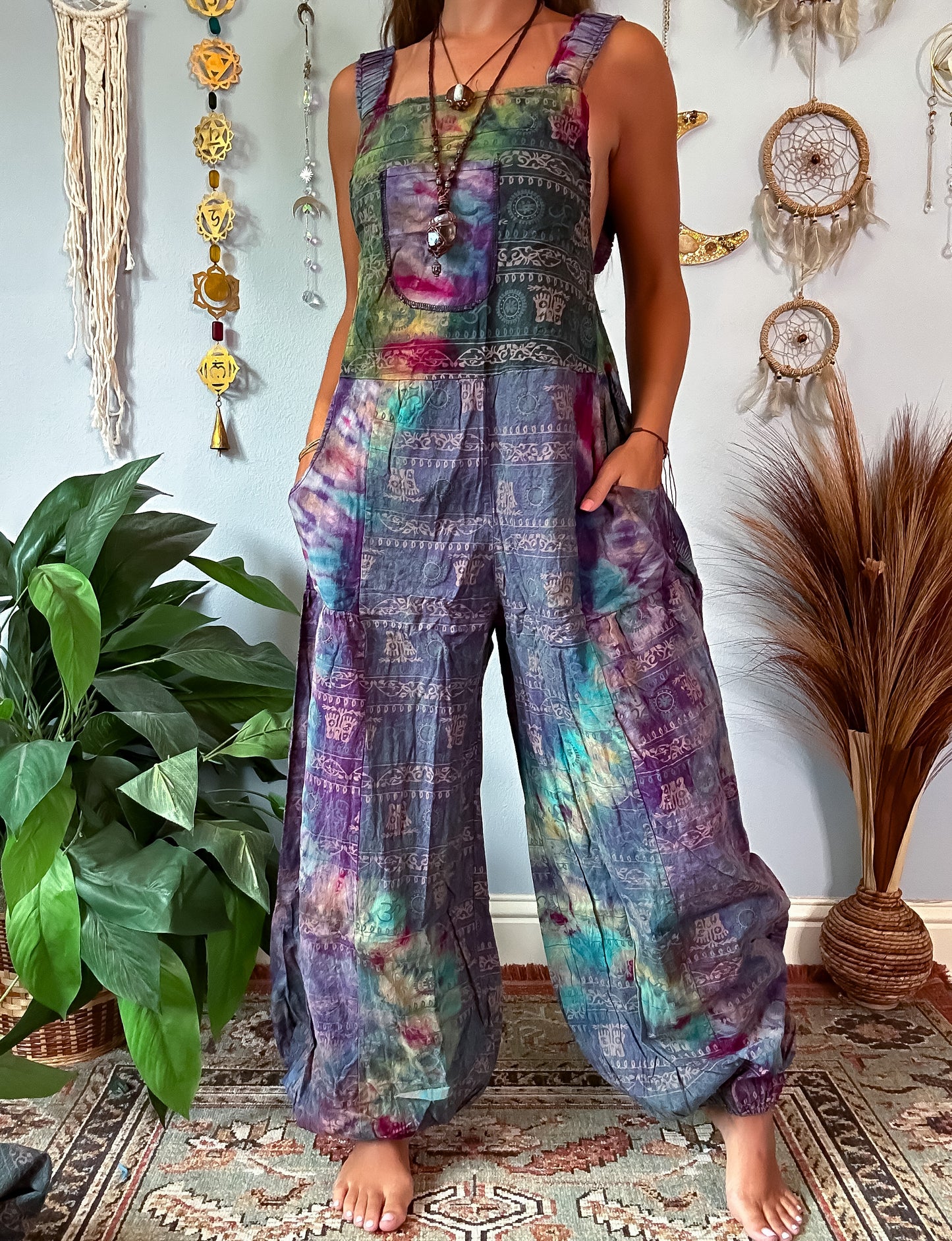 OMARI HAREM OVERALLS