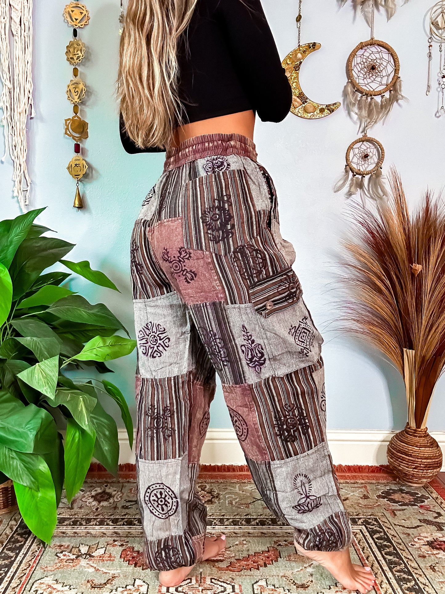 FORAGER HAREM TROUSERS - EARTH