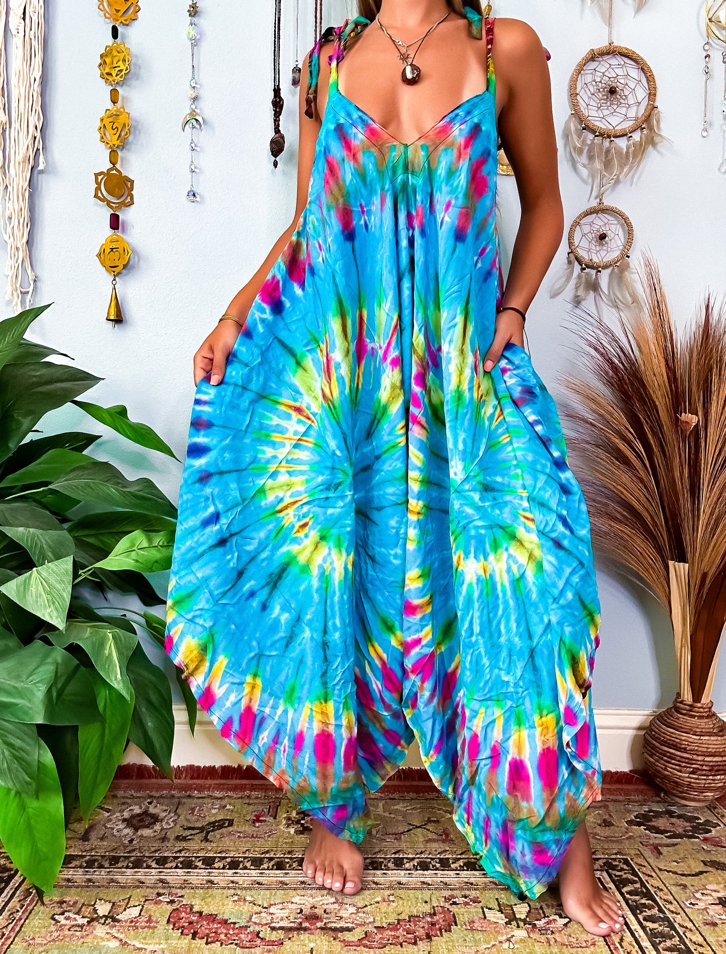 NOVA JUMPSUIT - SKY BLUE