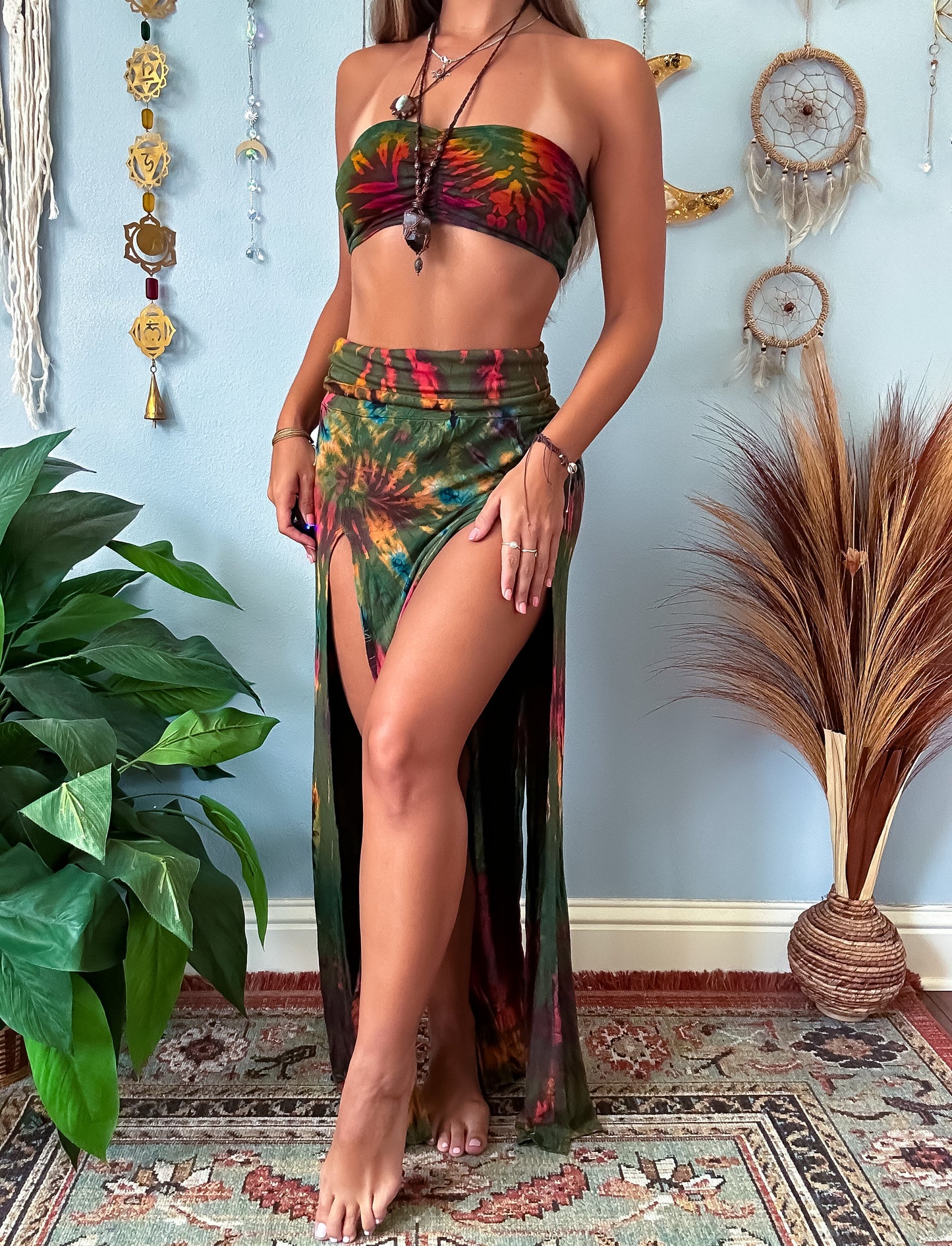 DIXIE SPLIT LET SKIRT