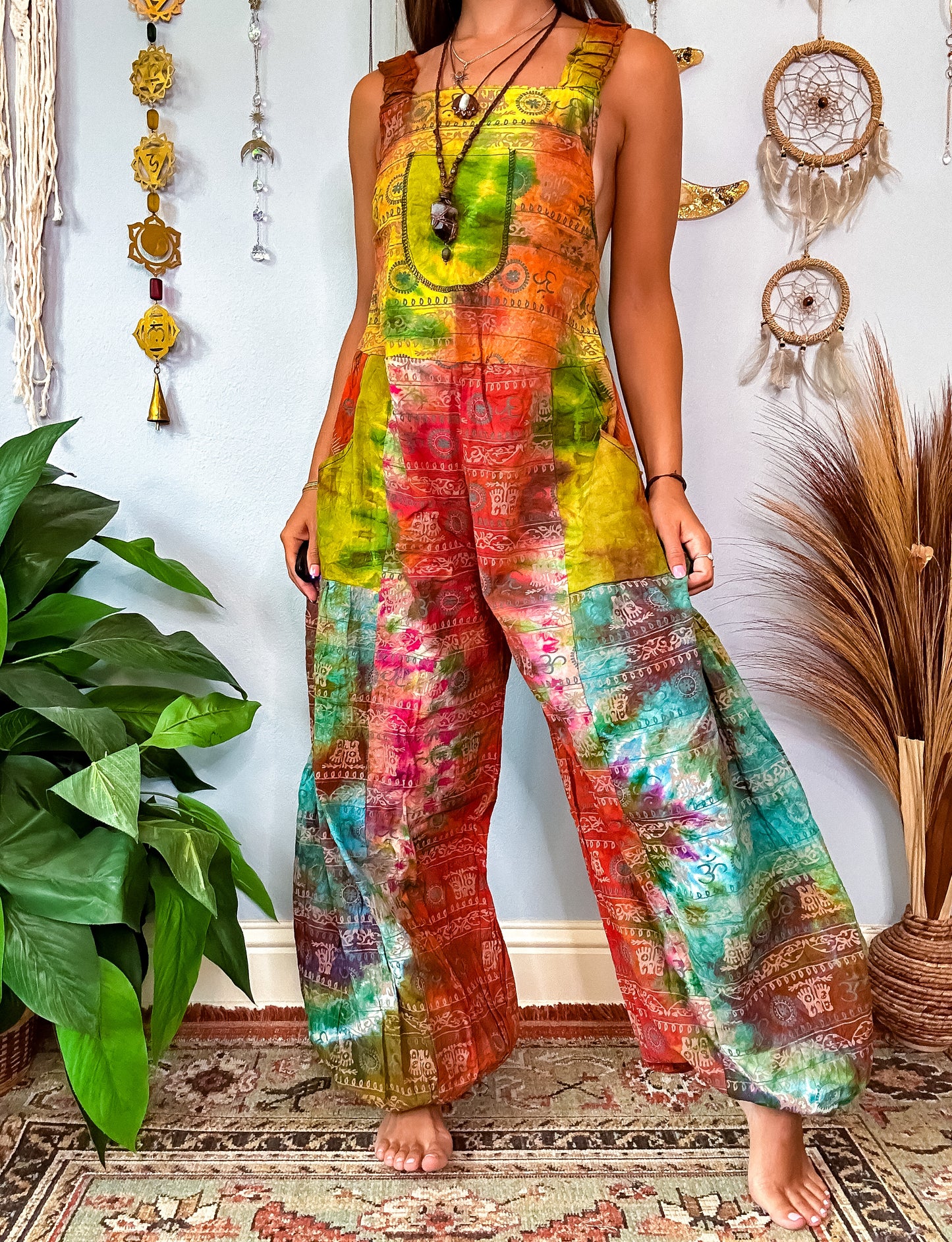 OMARI HAREM OVERALLS