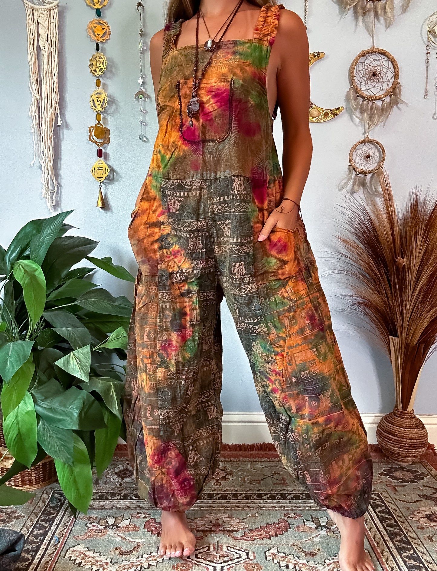 OMARI HAREM OVERALLS