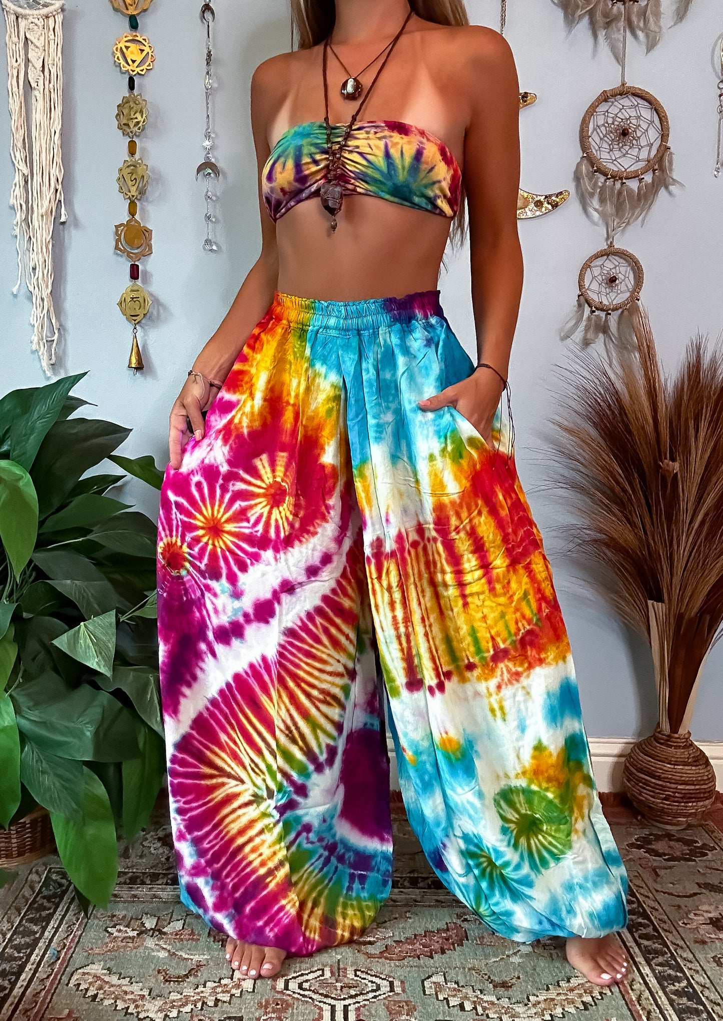 NOVA HAREM TROUSERS - FUNFETTI