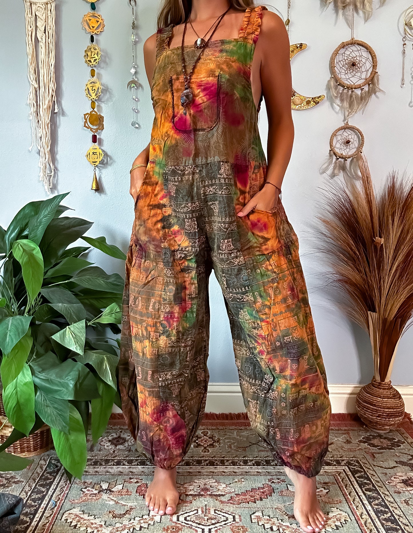 OMARI HAREM OVERALLS