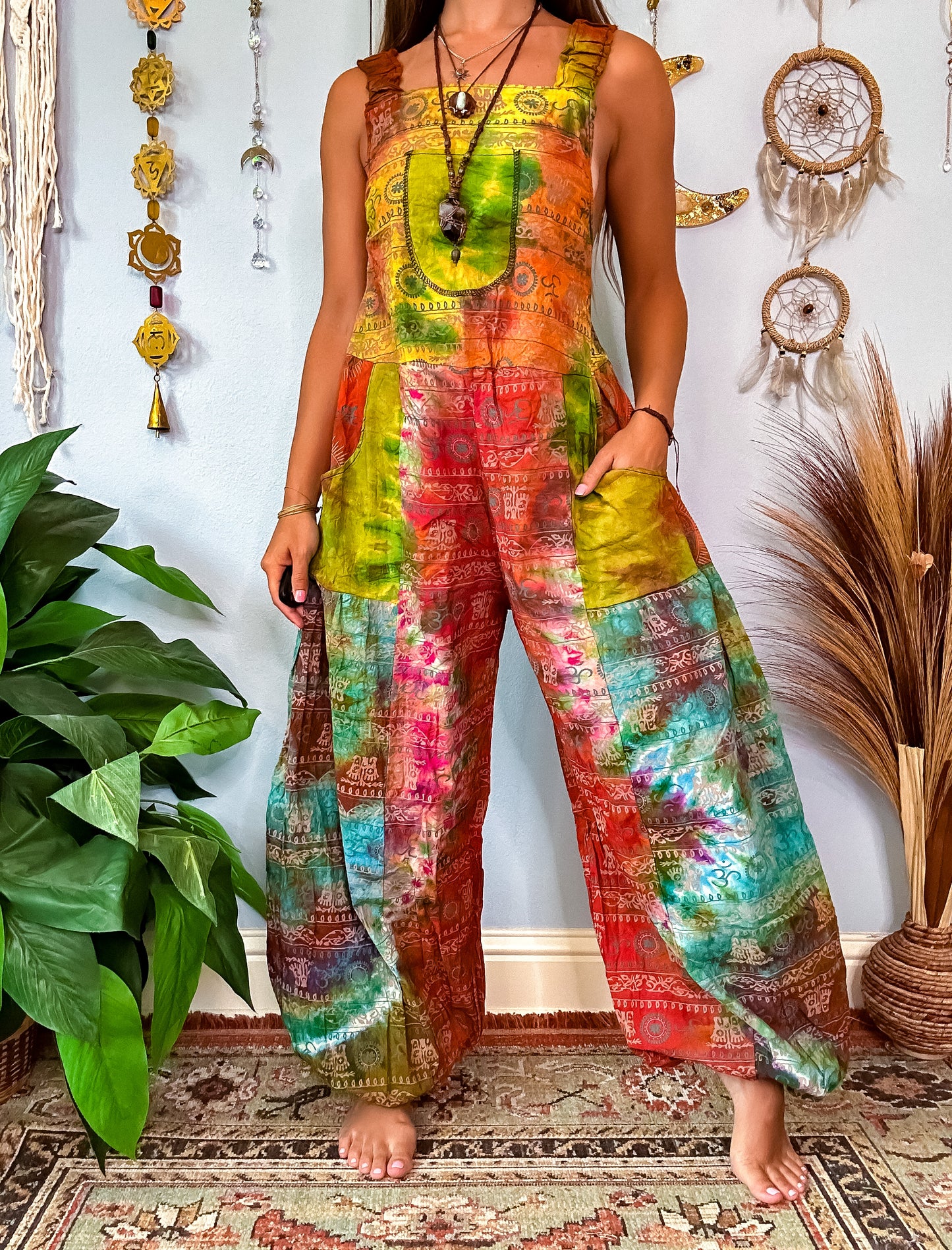 OMARI HAREM OVERALLS
