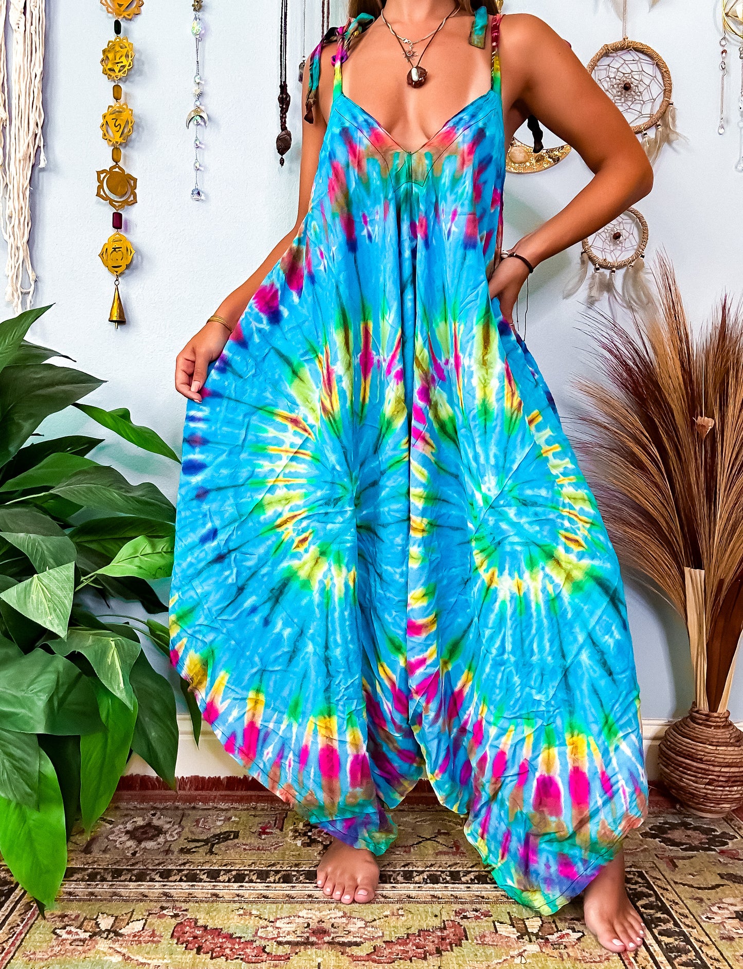 NOVA JUMPSUIT - SKY BLUE
