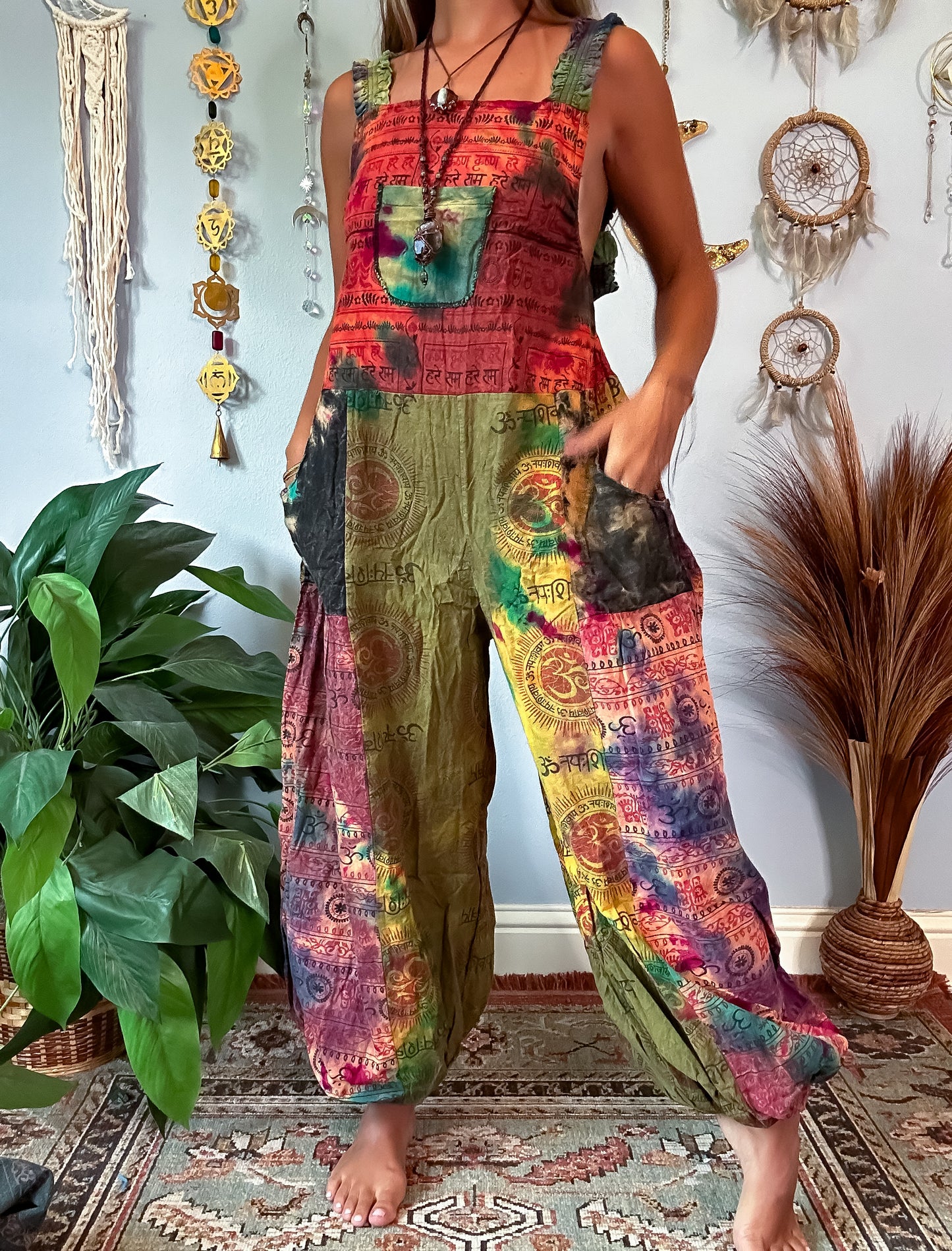 OMARI HAREM OVERALLS
