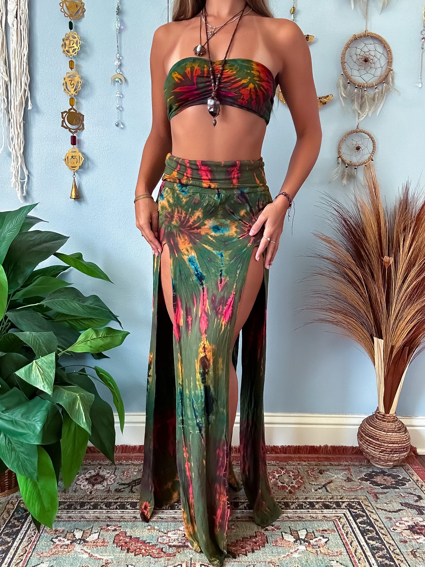 DIXIE SPLIT LET SKIRT