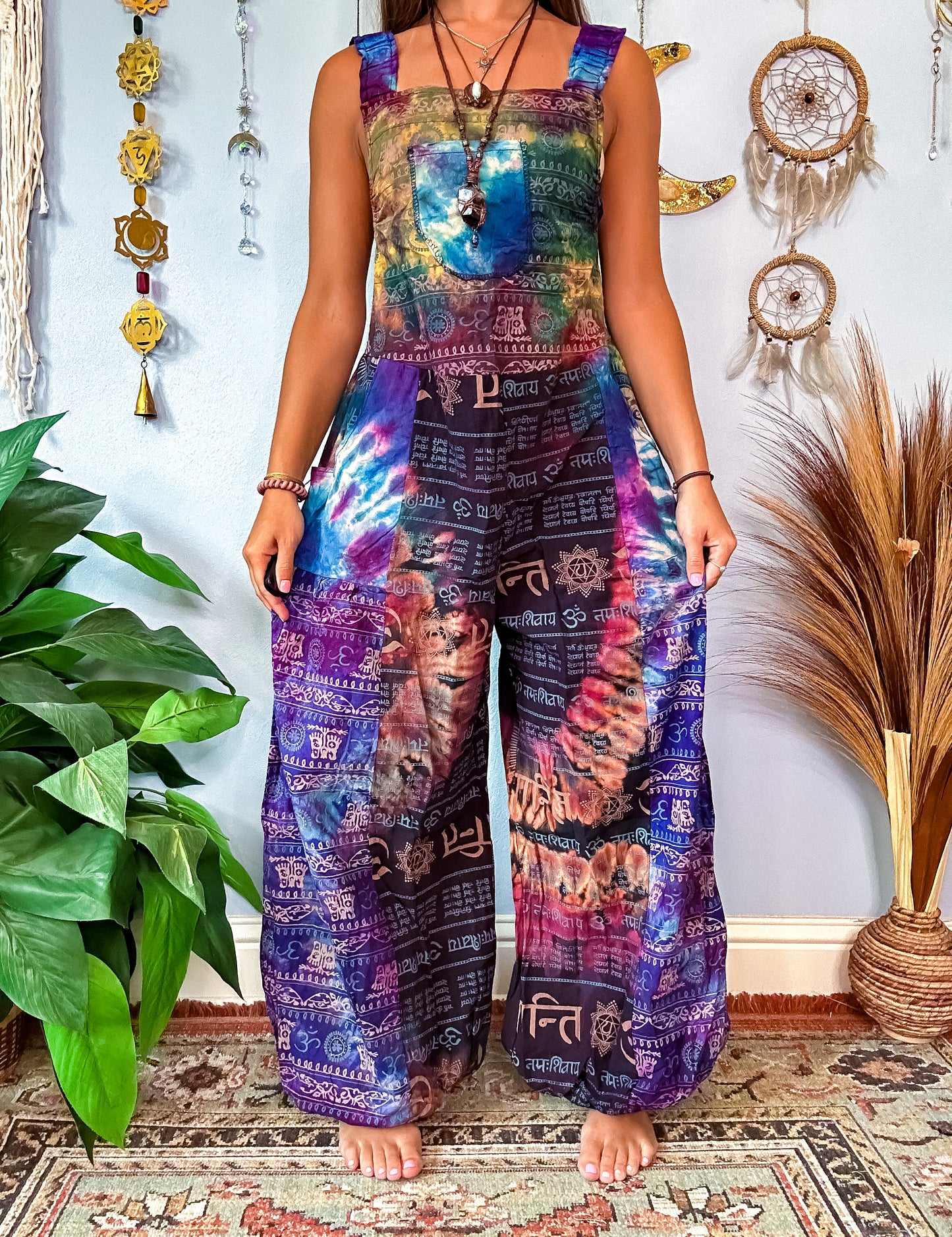 OMARI HAREM OVERALLS