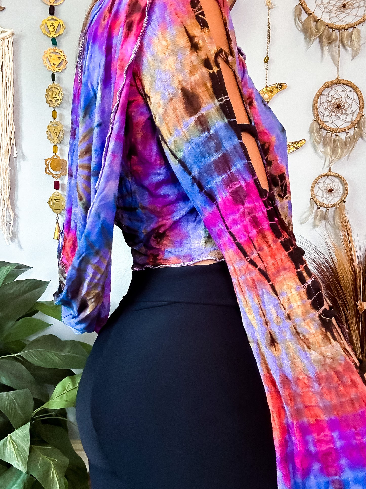 TRIXIE HOODED TOP - PURPLE