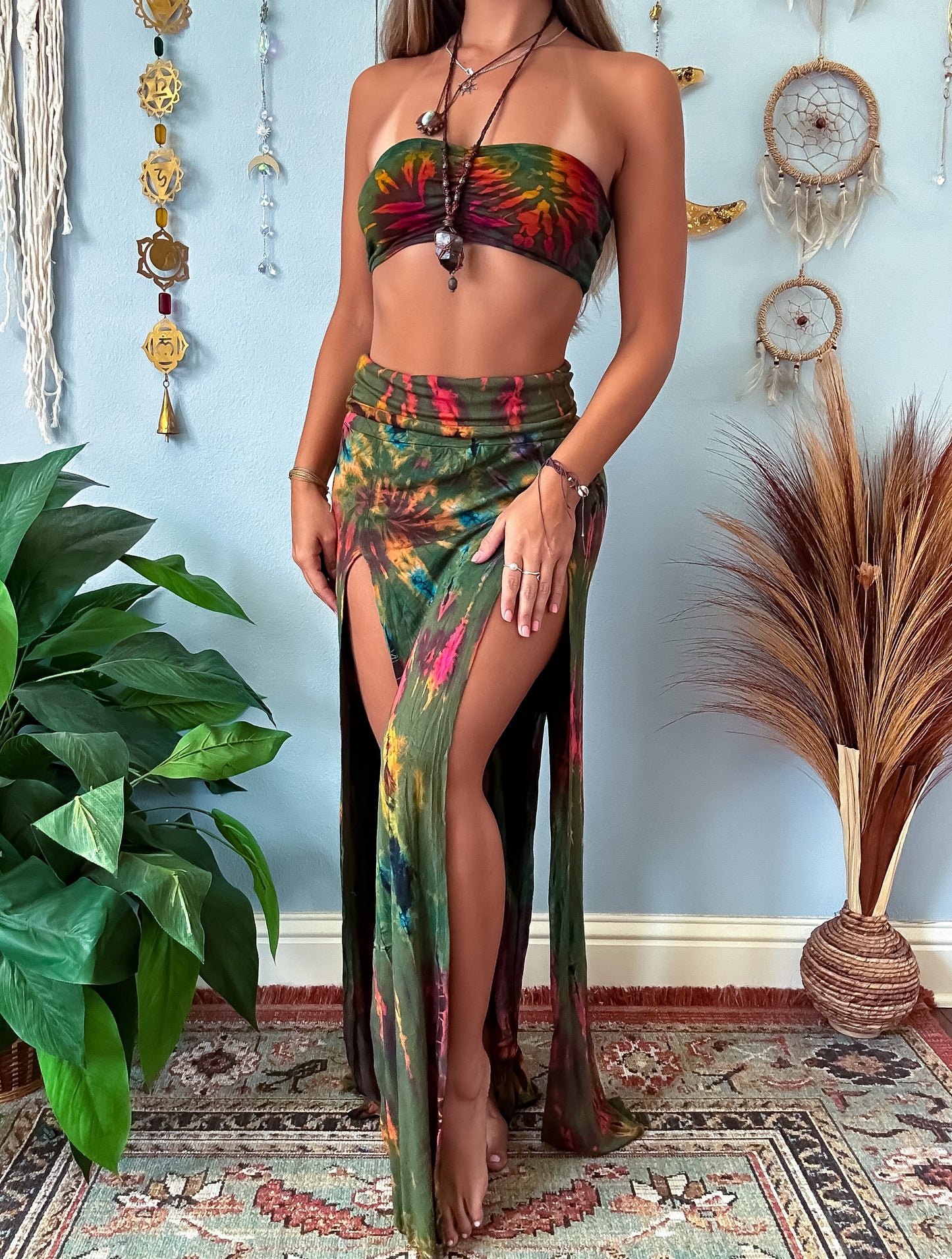 DIXIE SPLIT LET SKIRT