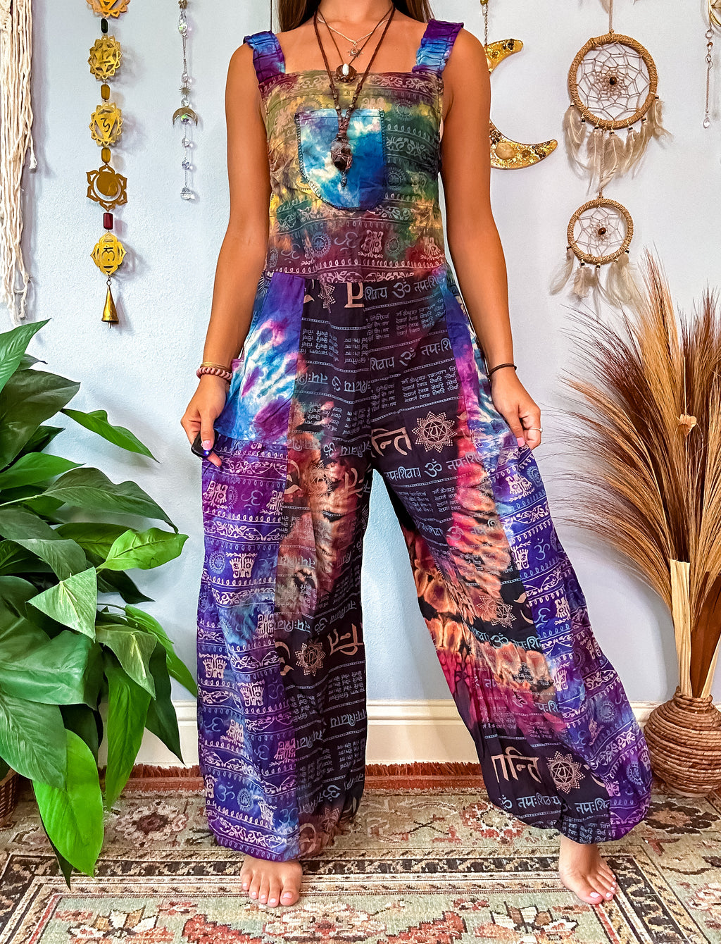 OMARI HAREM OVERALLS