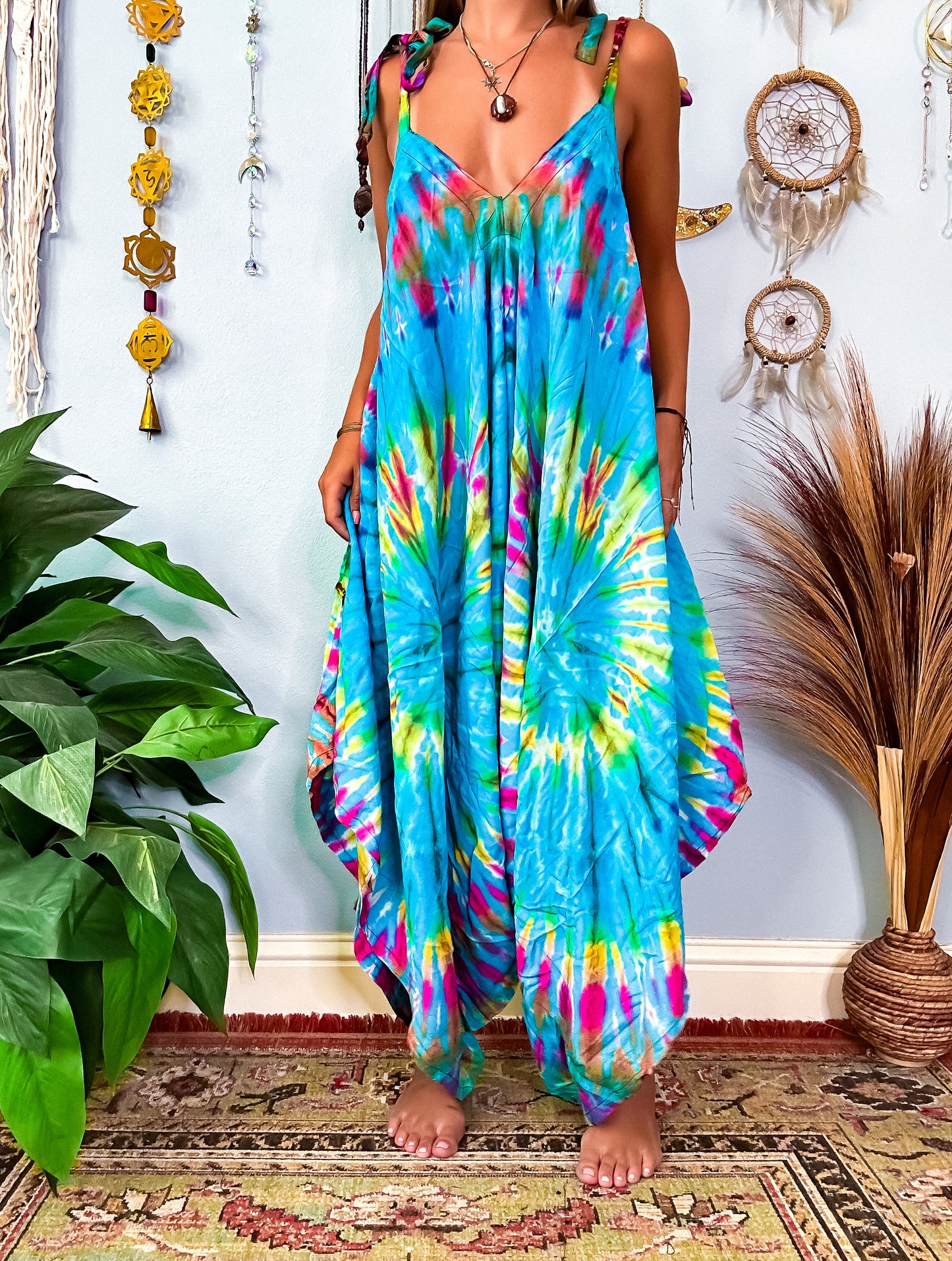 NOVA JUMPSUIT - SKY BLUE