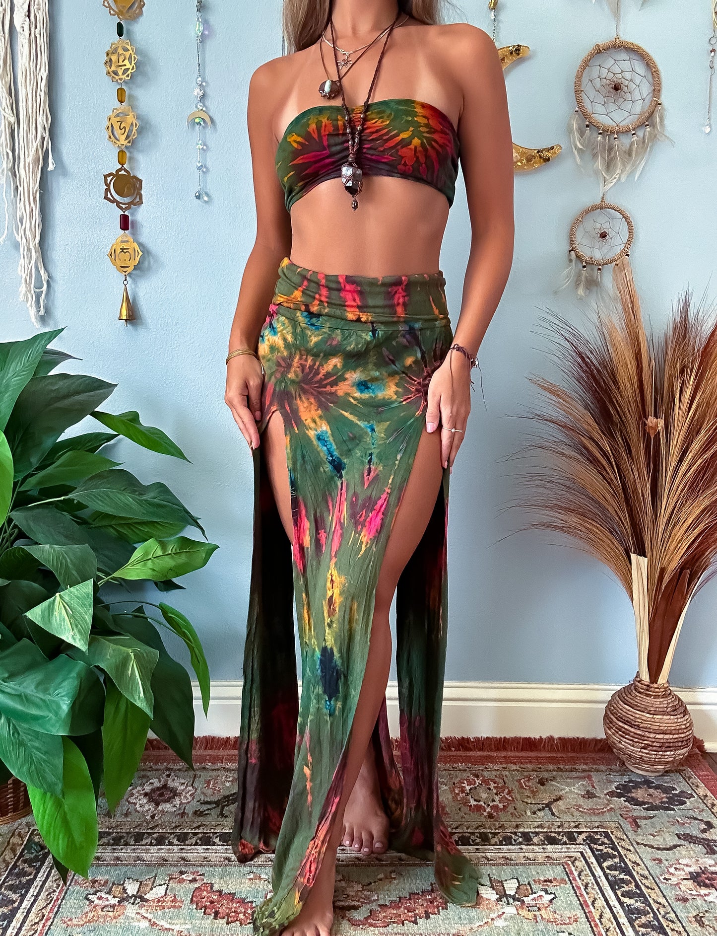 DIXIE SPLIT LET SKIRT