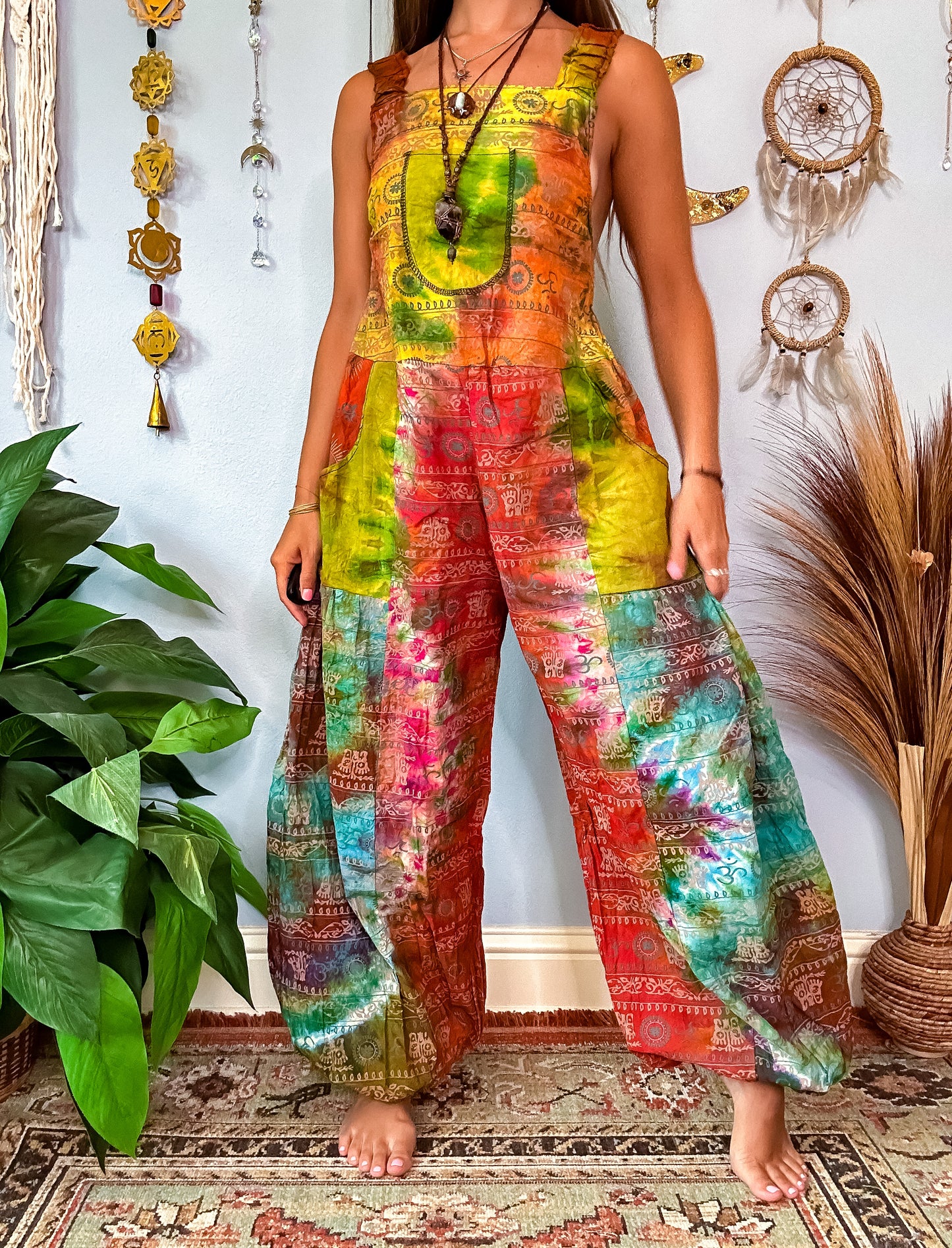 OMARI HAREM OVERALLS