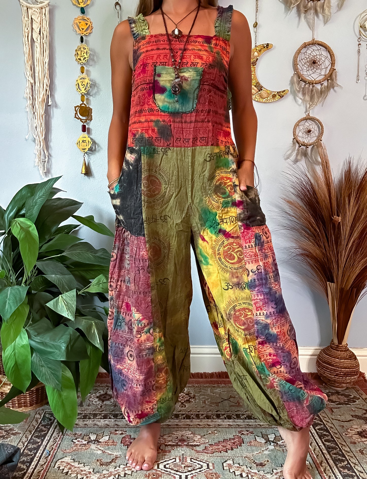 OMARI HAREM OVERALLS