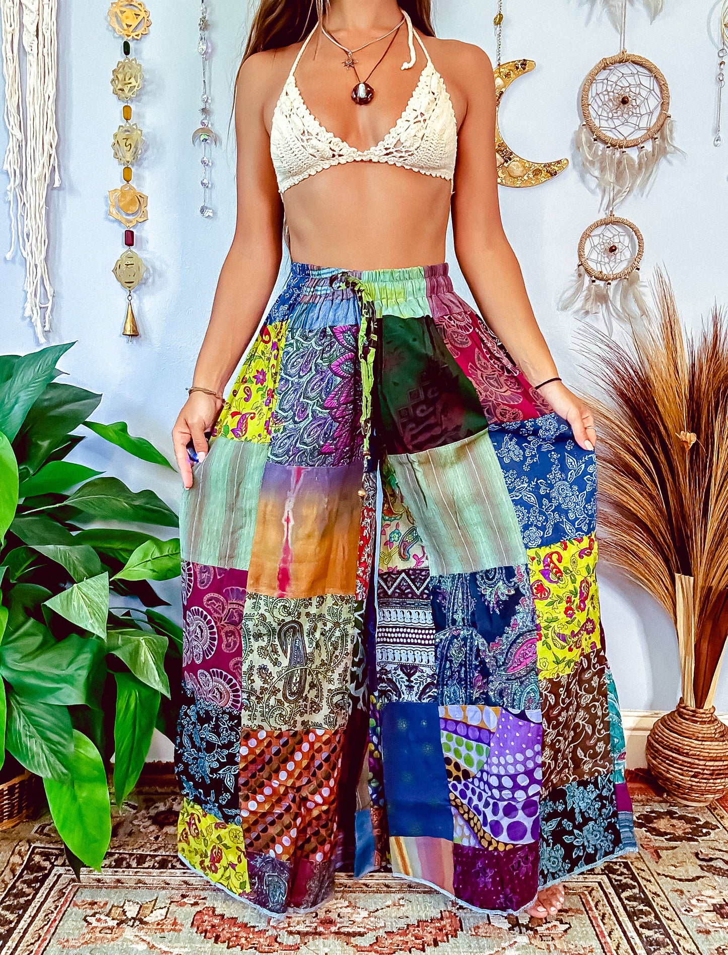 KAILANI WIDE LEG TROUSERS - COOL