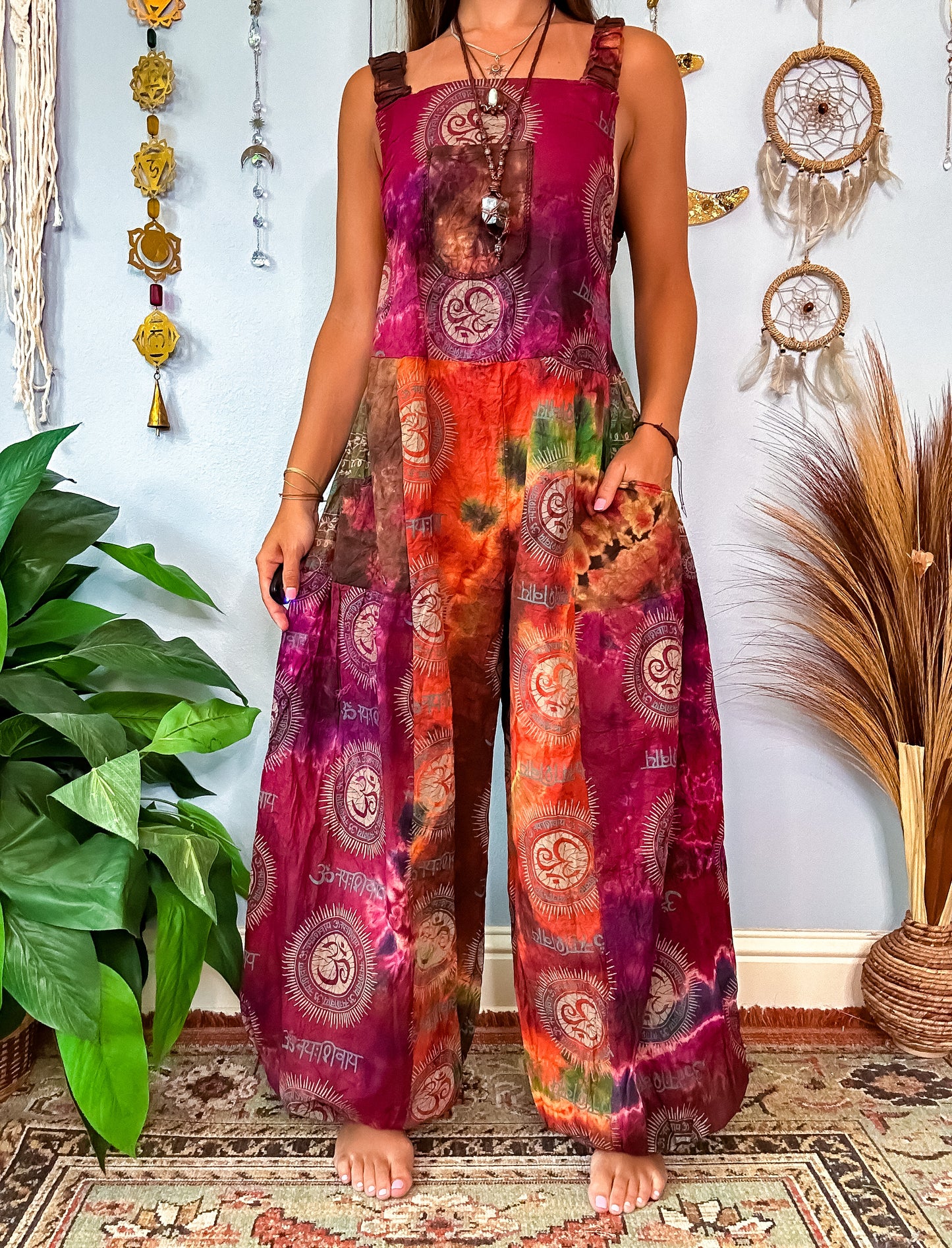 OMARI HAREM OVERALLS