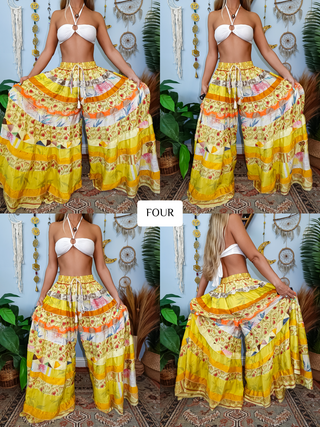 LUNA TIERED PANTS (SHORT)
