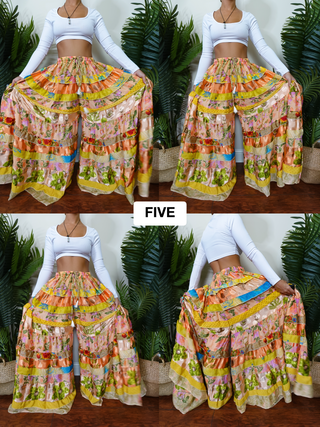 LUNA TIERED PANTS (GODDESS+)