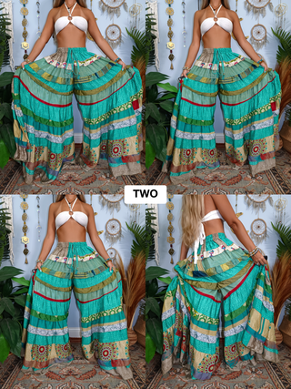 LUNA TIERED PANTS (TALL)